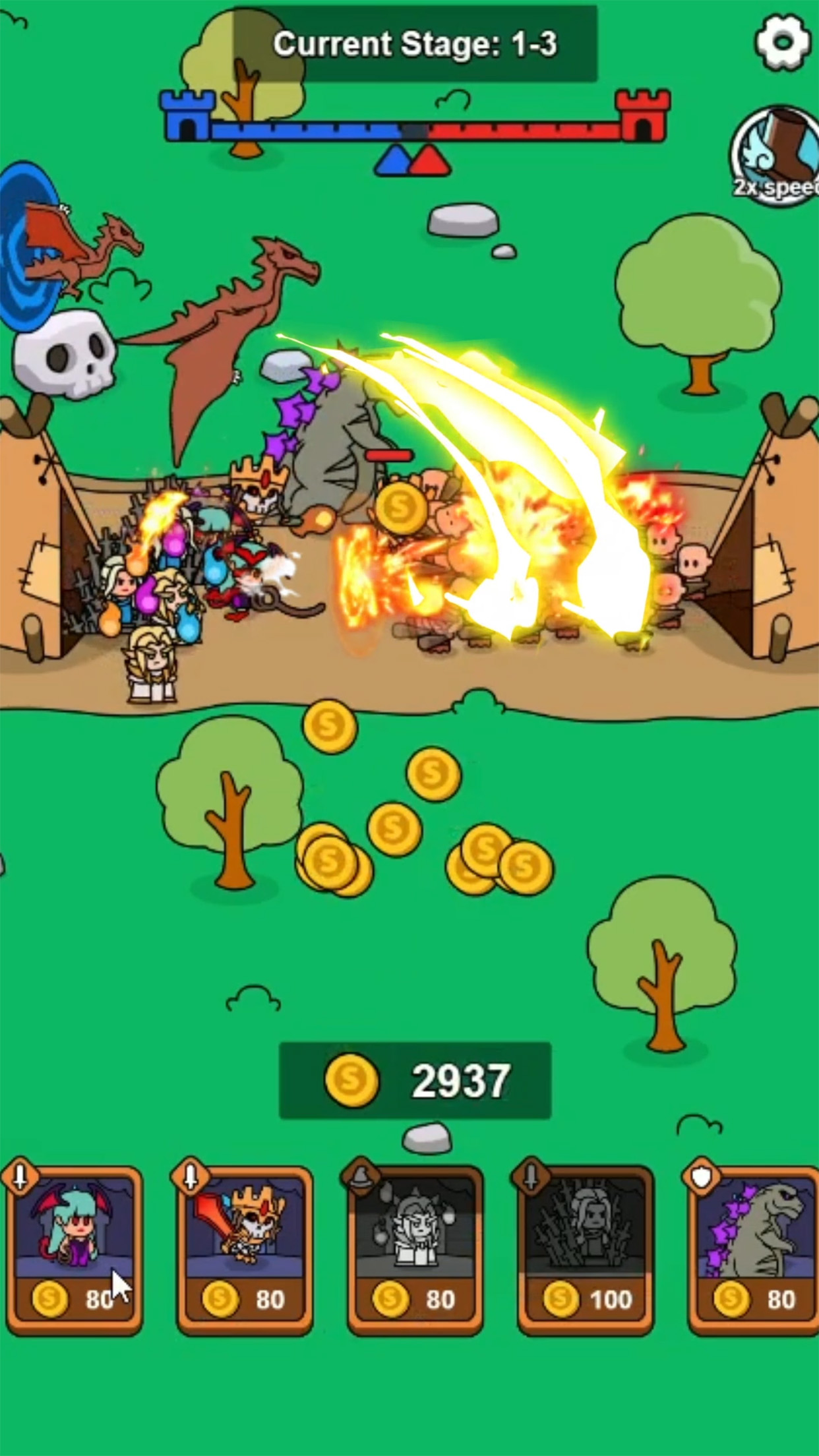 اسکرین شات 2 بازی Warriors Saga - Evolution Game