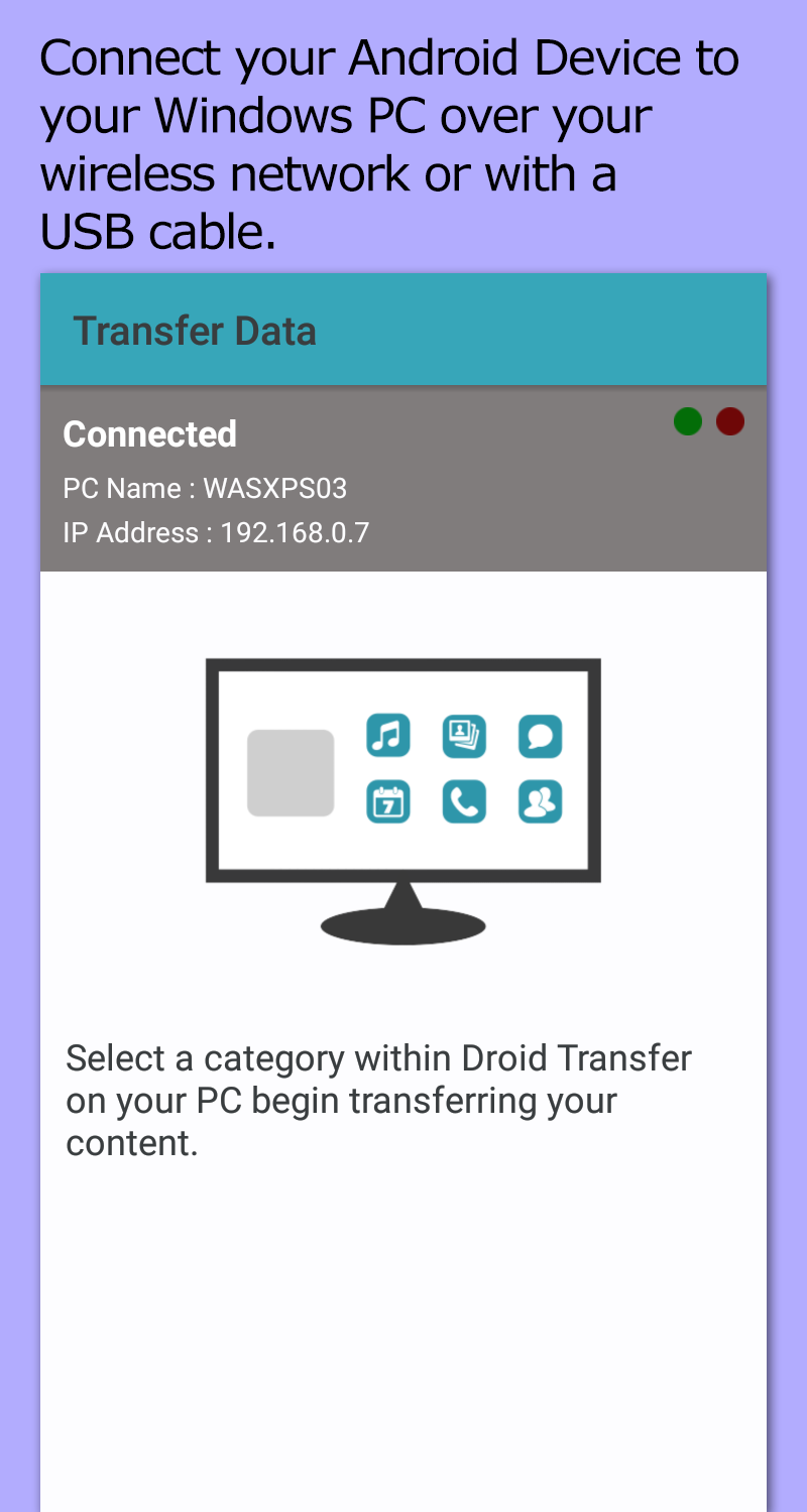 اسکرین شات 2 برنامه Transfer Companion: SMS Backup