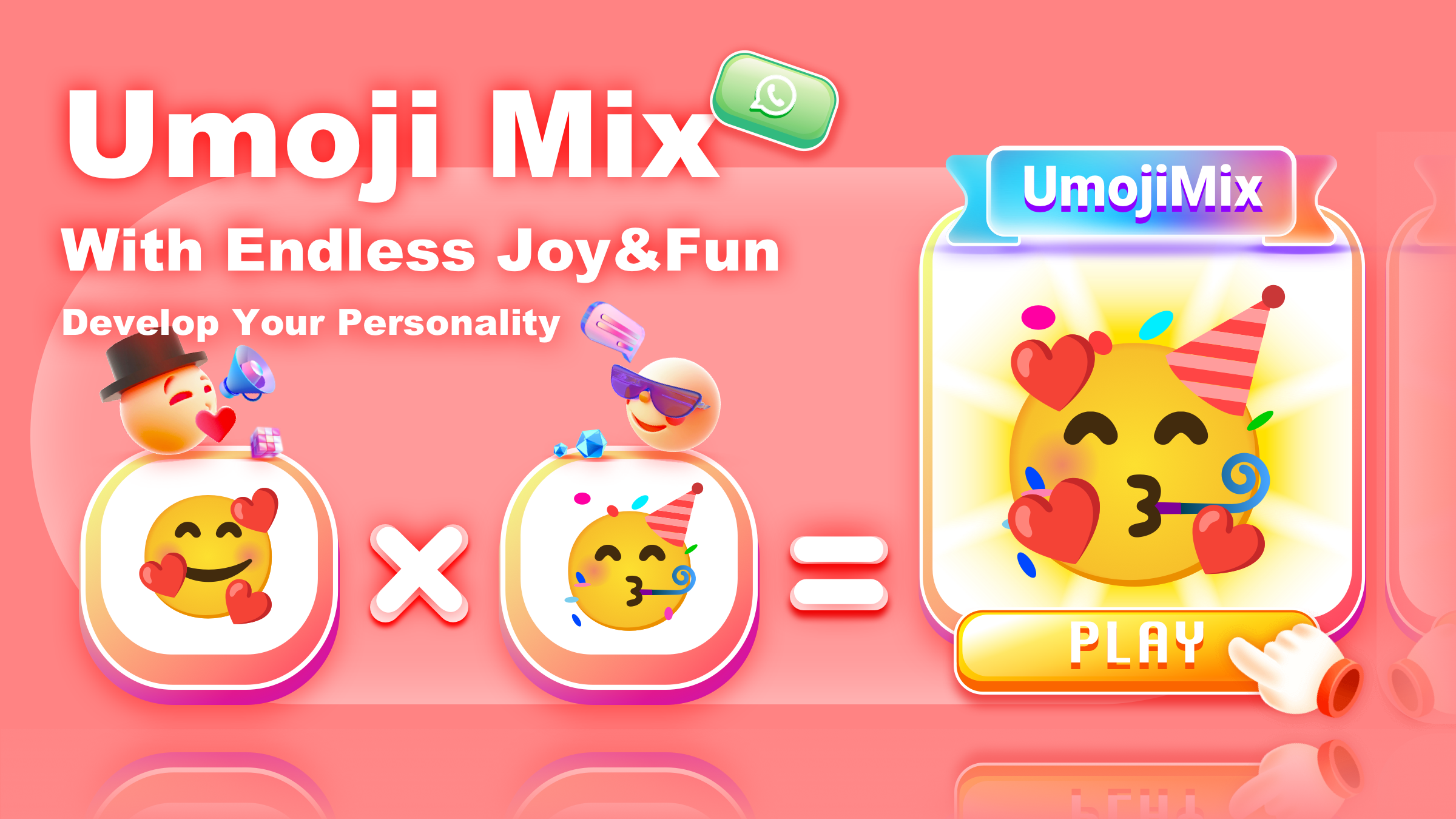 اسکرین شات 3 برنامه Umoji Sticker for WhatsApp