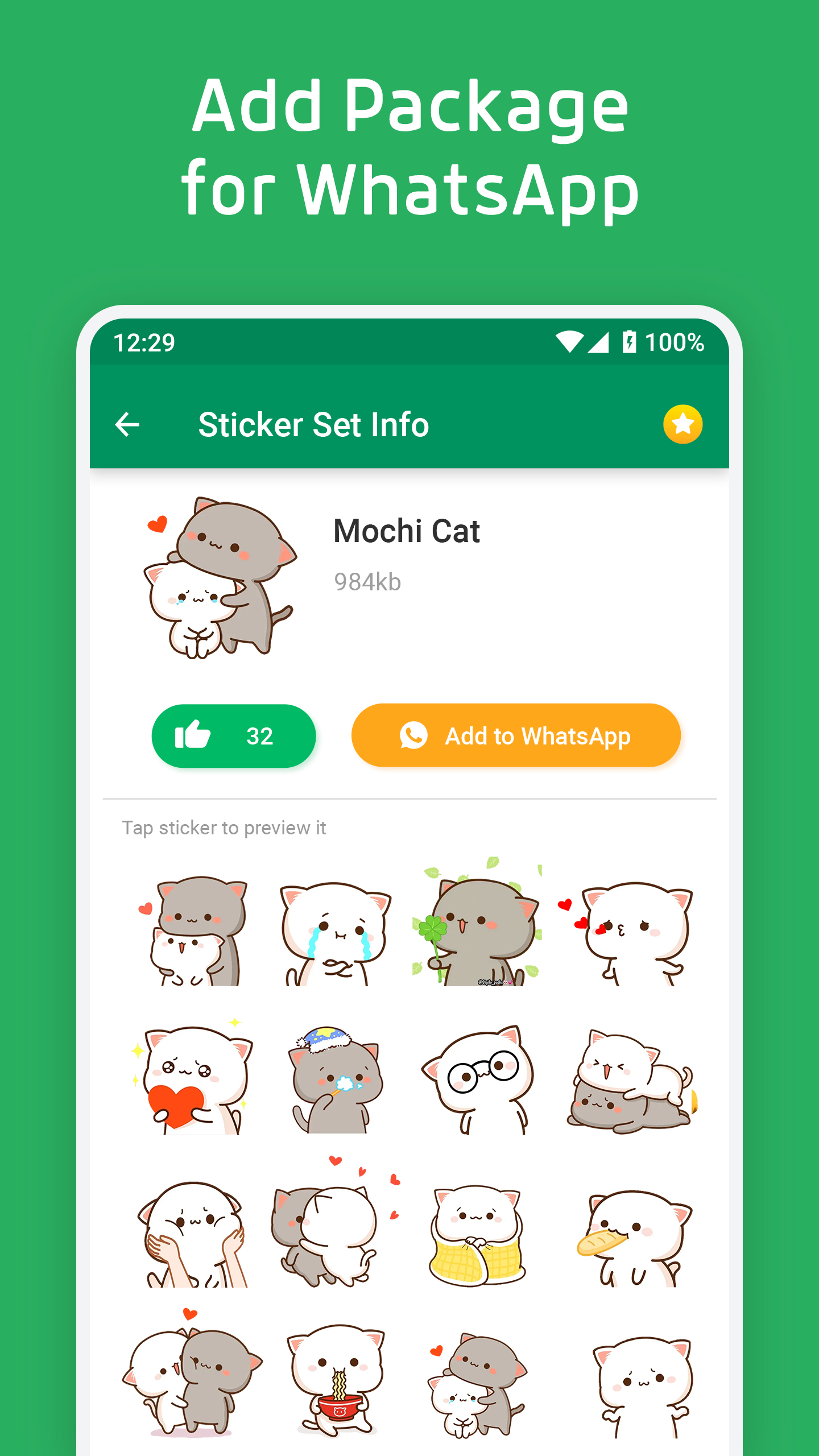 اسکرین شات 5 برنامه WASticker-Sticker for WhatsApp