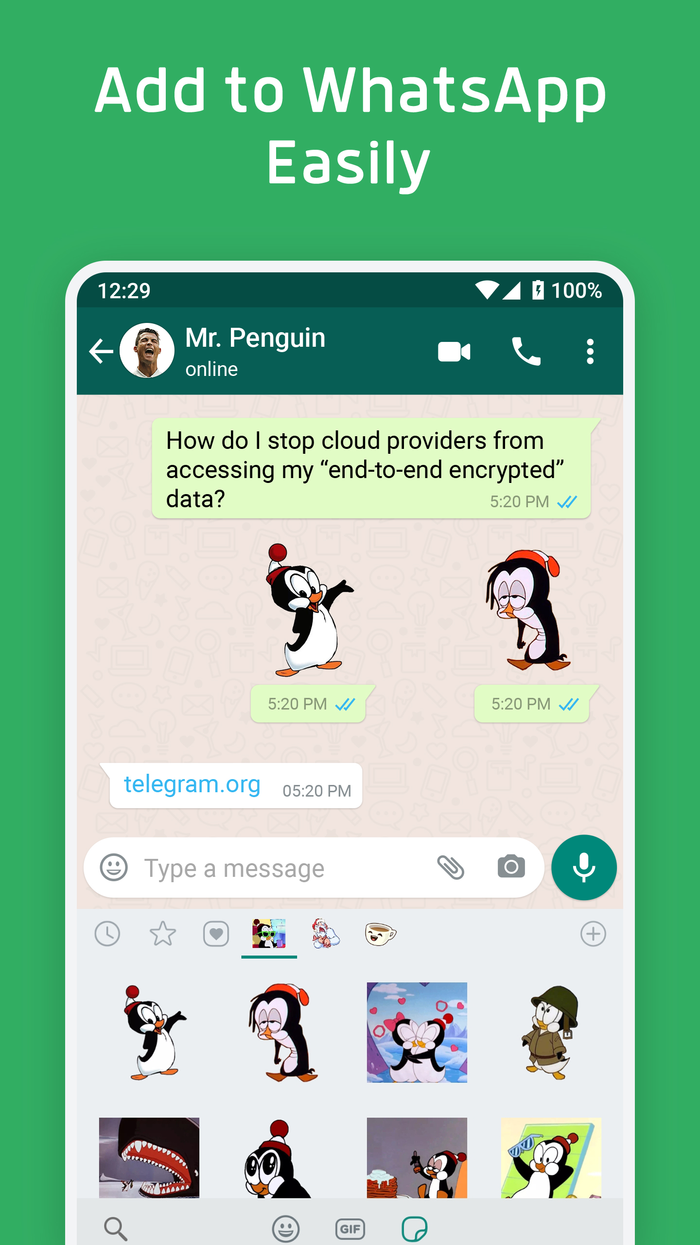 اسکرین شات 2 برنامه WASticker-Sticker for WhatsApp
