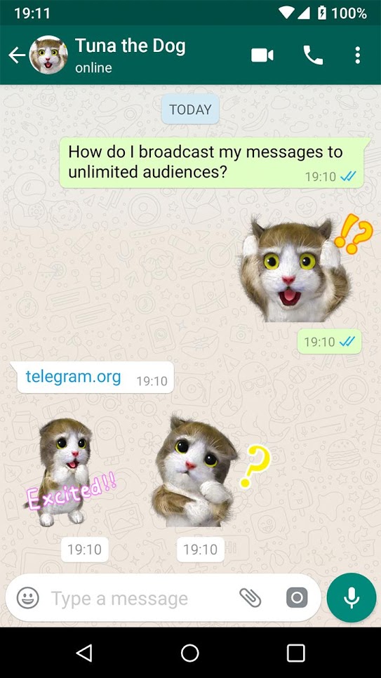 اسکرین شات 8 برنامه More Stickers For WhatsApp