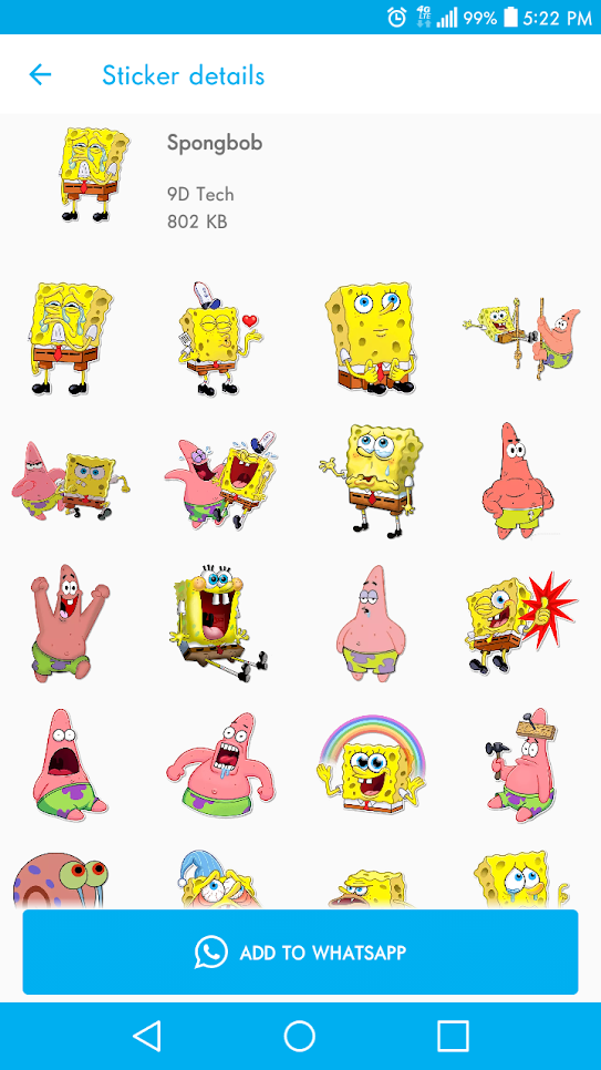 اسکرین شات 7 برنامه More Stickers For WhatsApp