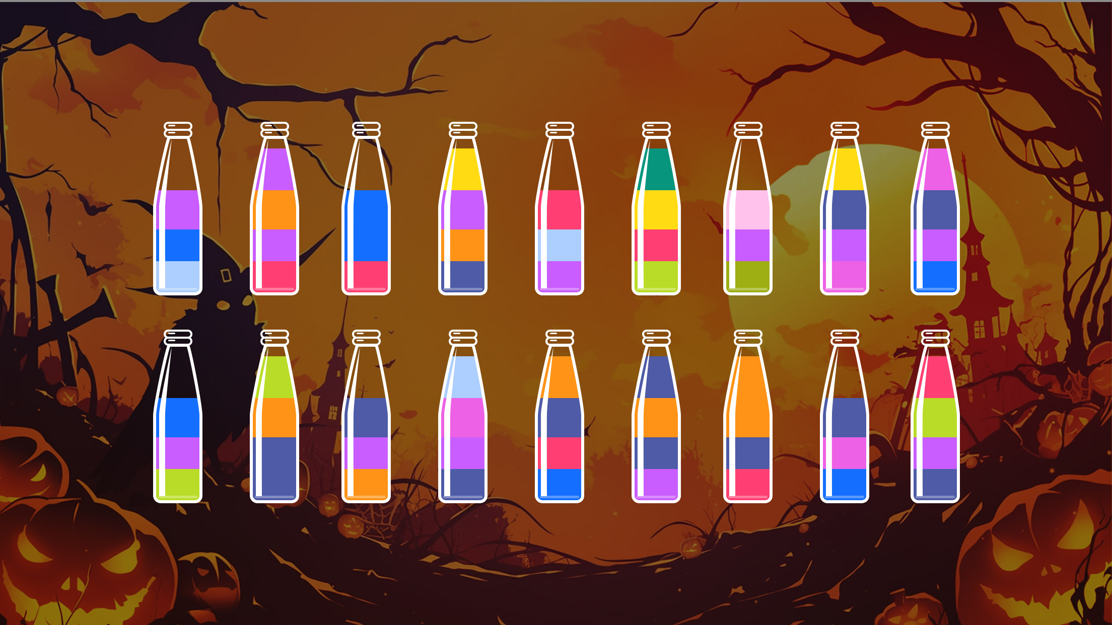 اسکرین شات 3 بازی Water Sort Jigsaw - Color Sort