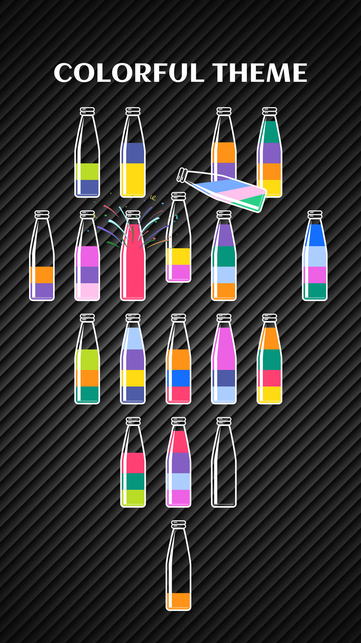 اسکرین شات 5 بازی Water Sort Jigsaw - Color Sort