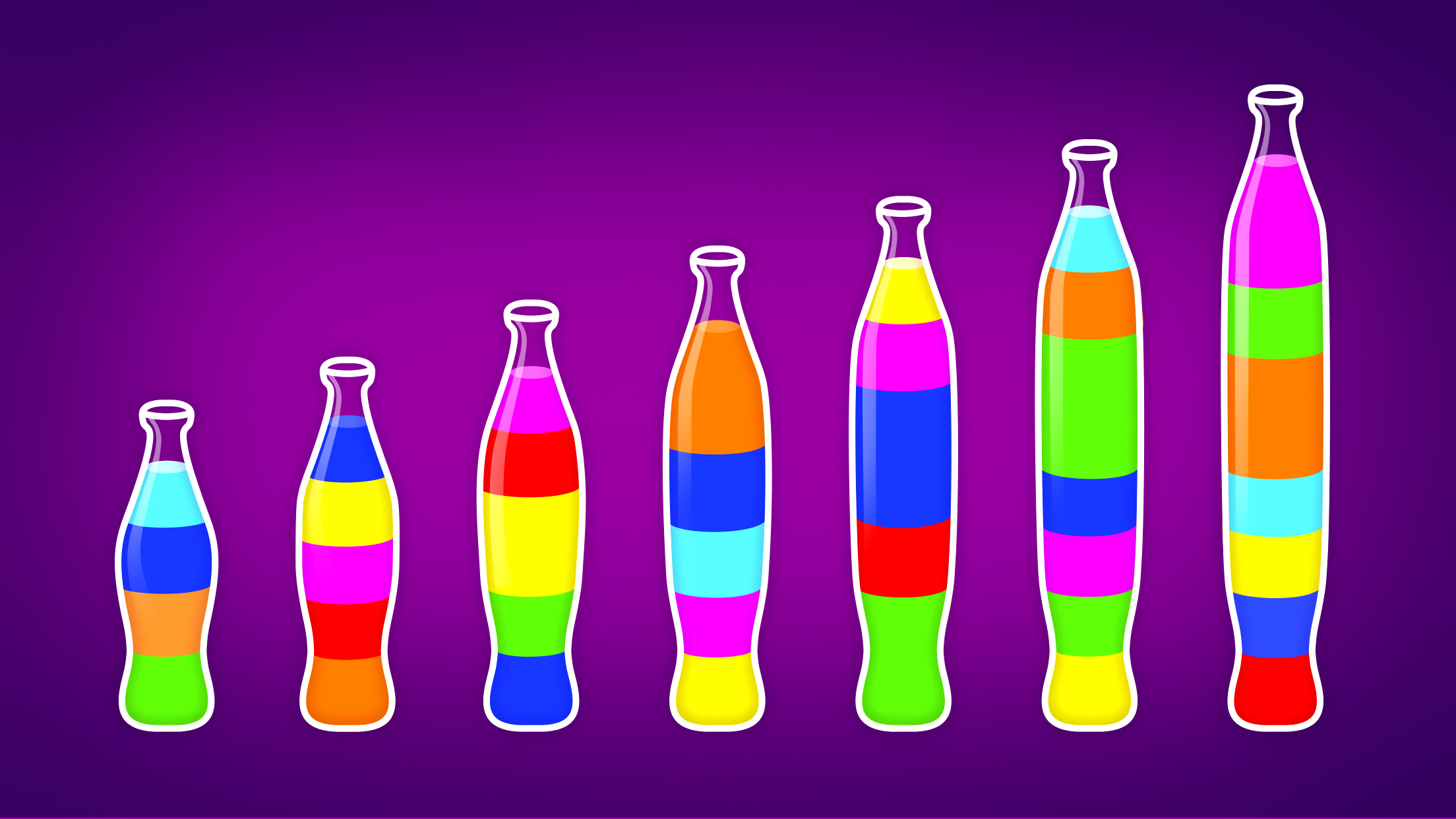 اسکرین شات 1 بازی Water Sort Jigsaw - Color Sort