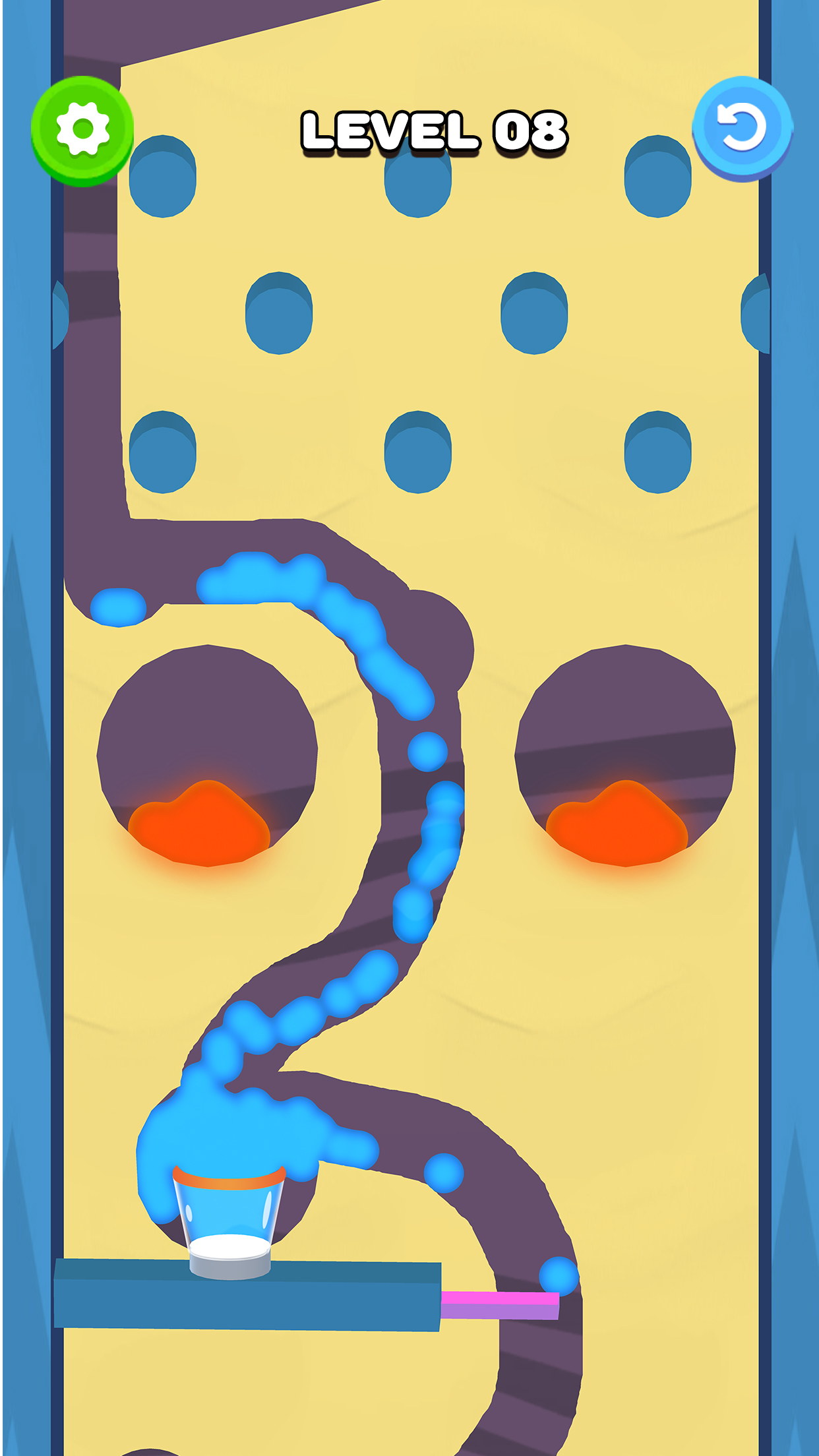 اسکرین شات 2 بازی Water Dig Rescue : Water Games