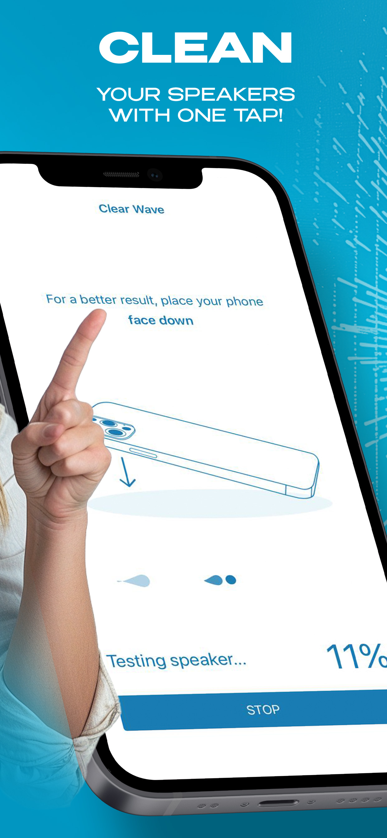 اسکرین شات 3 برنامه Clear Wave - Water Eject