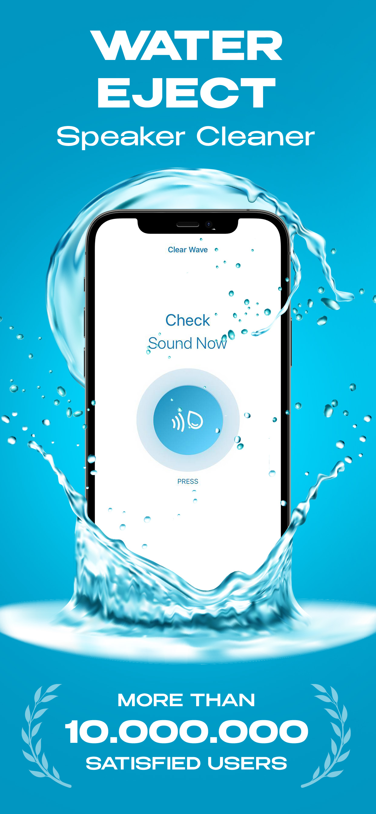 اسکرین شات 1 برنامه Clear Wave - Water Eject