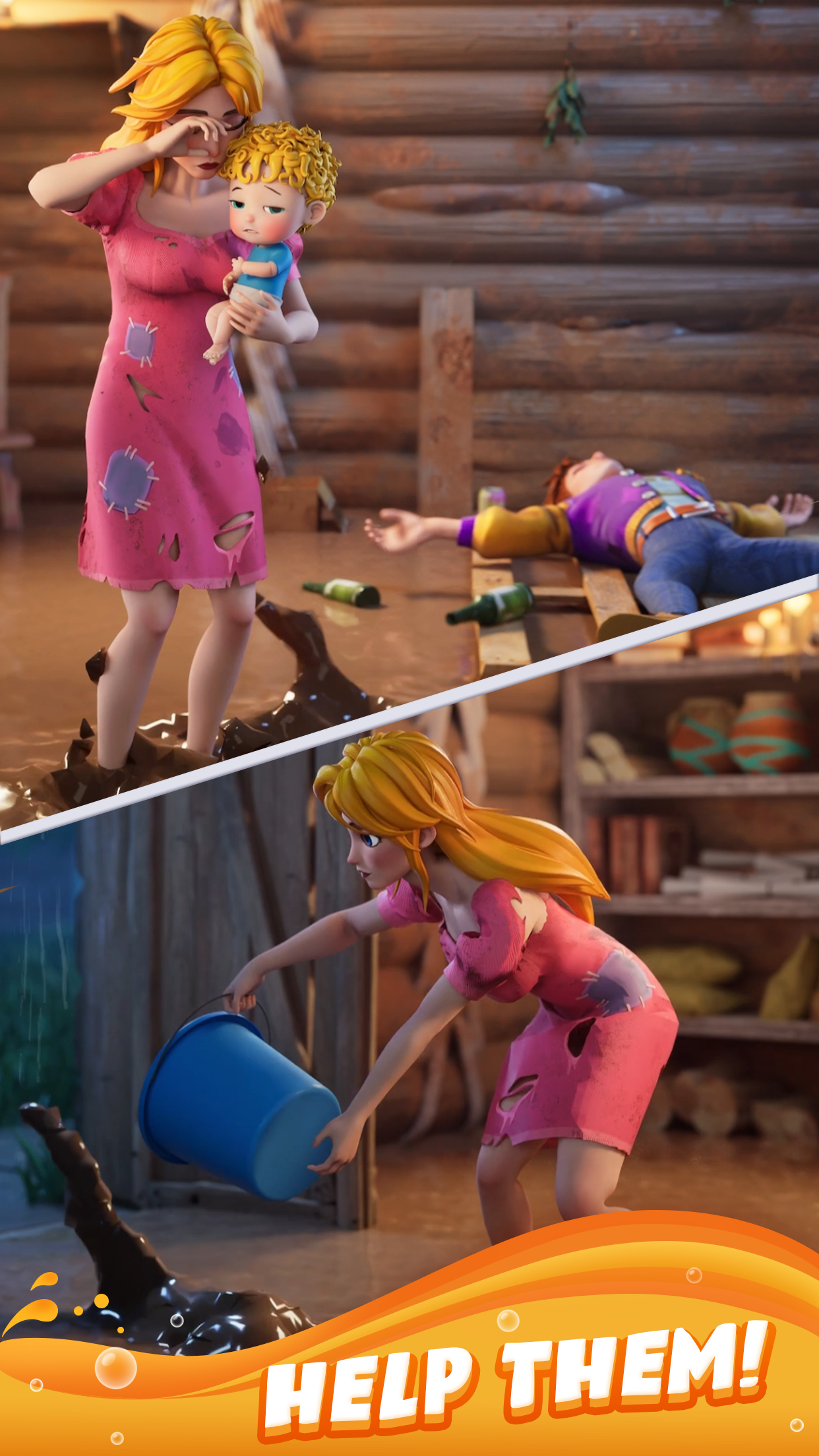 اسکرین شات 1 بازی Water Sort