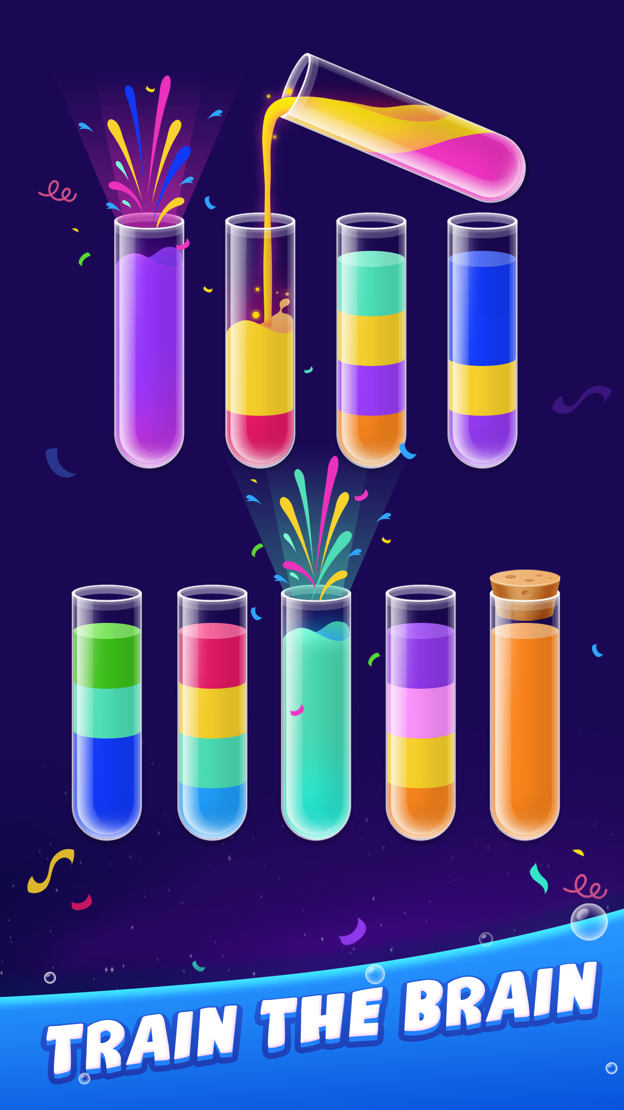 اسکرین شات 5 بازی Water Sort