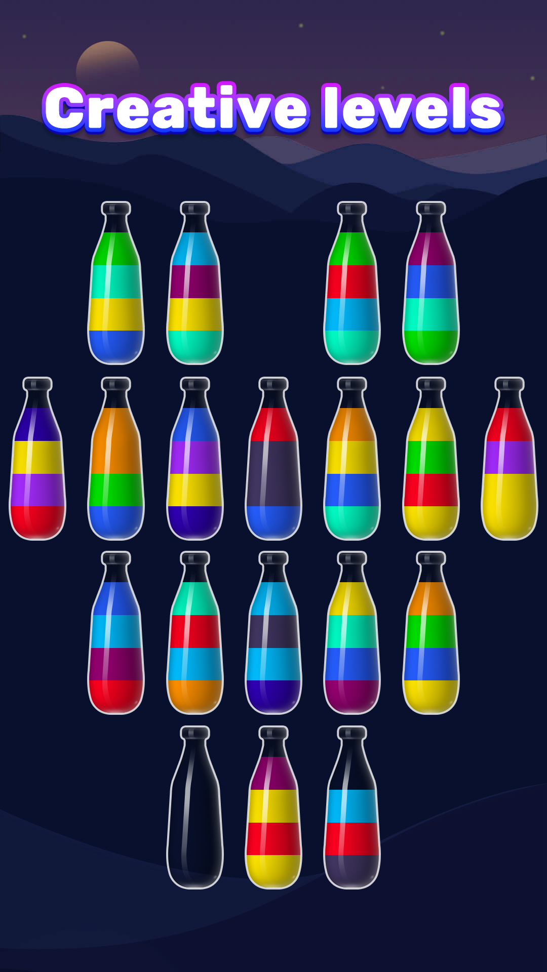 اسکرین شات 2 بازی Water Sort Puzzle - Color Sort