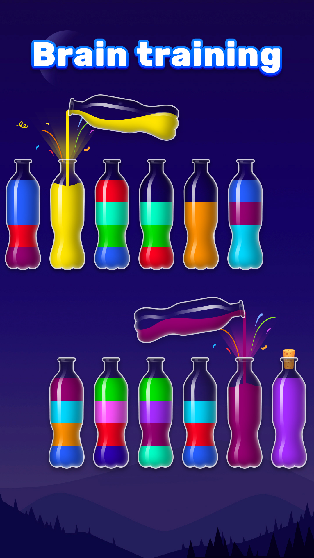 اسکرین شات 1 بازی Water Sort Puzzle - Color Sort