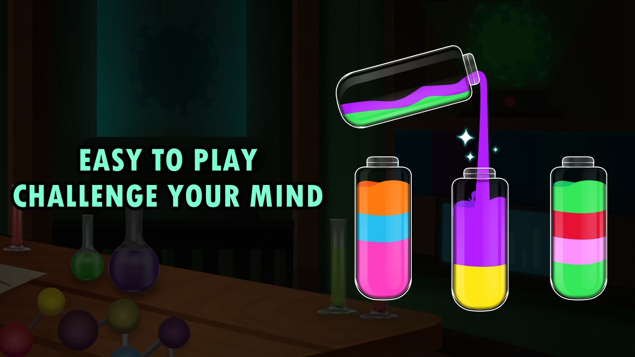 اسکرین شات 7 بازی Color Sort - Water Puzzle
