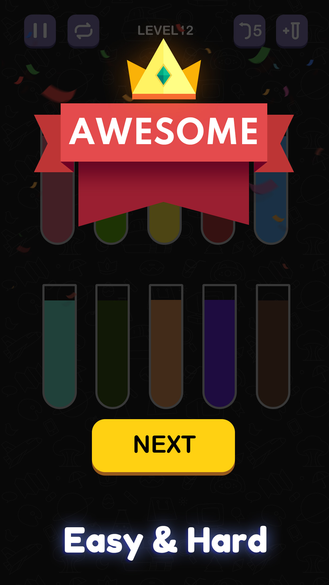 اسکرین شات 6 بازی Water Sort Puzzle - Sort Color