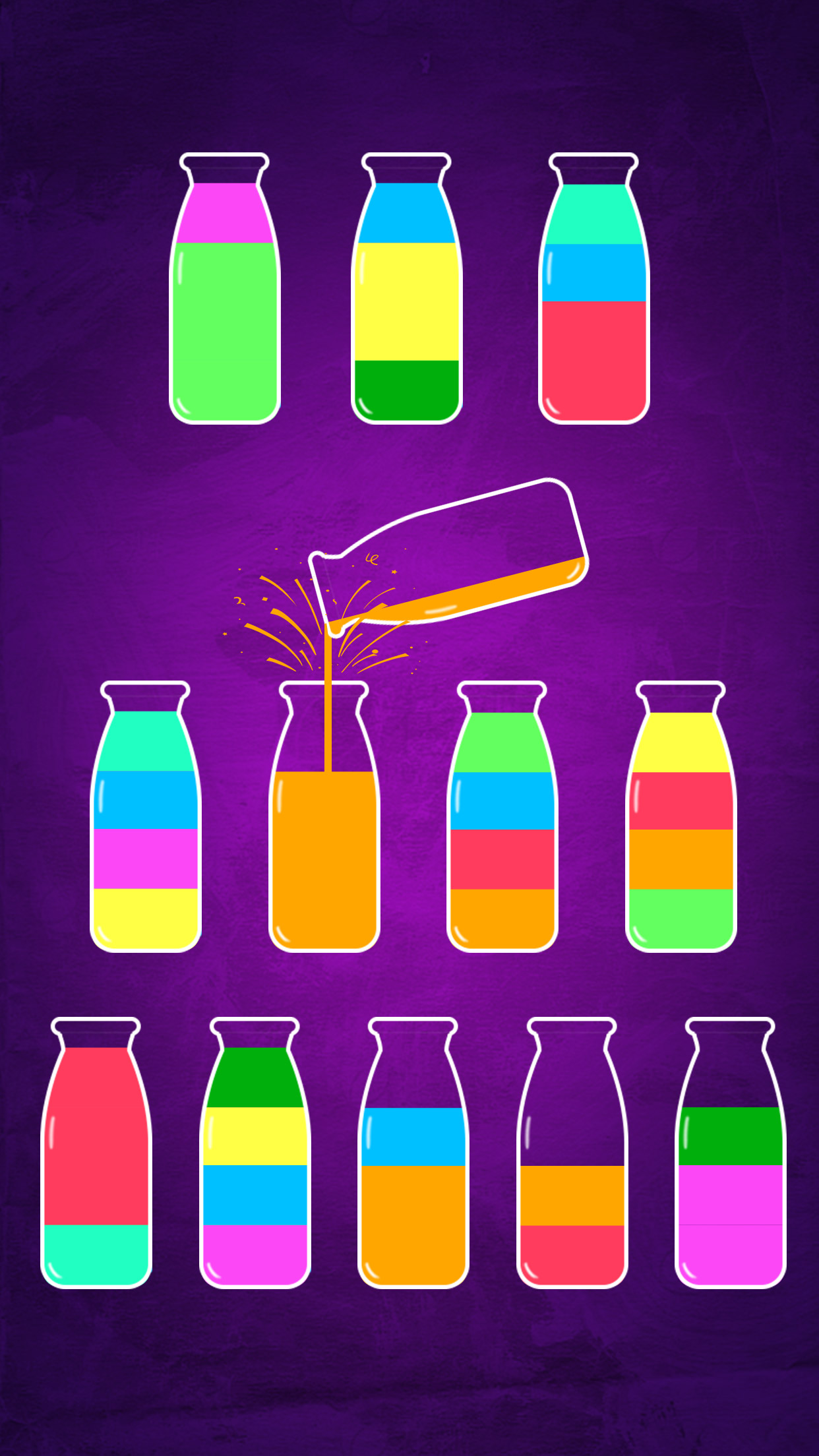 اسکرین شات 5 بازی Water Sort Puzzle: Color Sort