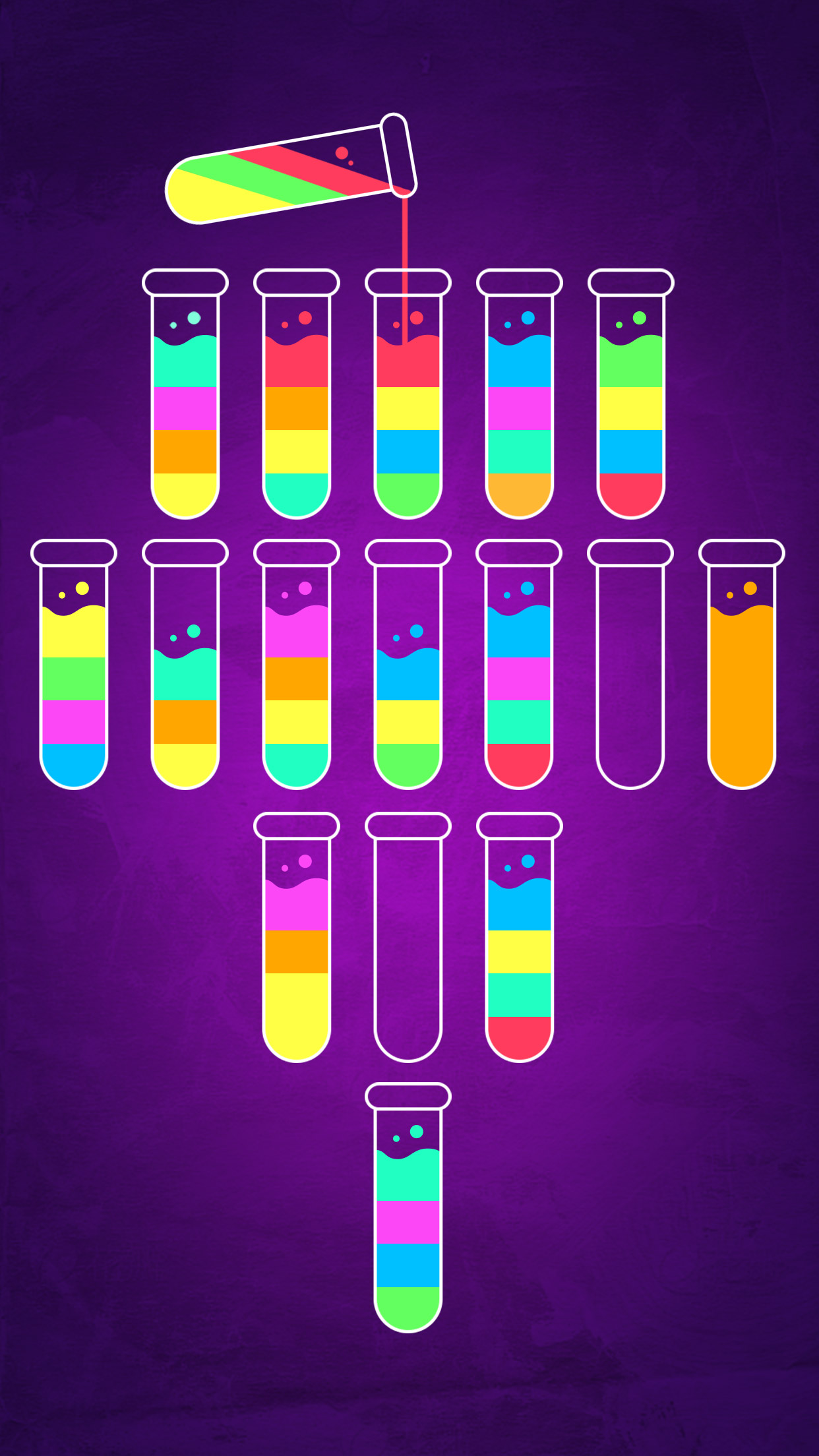 اسکرین شات 2 بازی Water Sort Puzzle: Color Sort