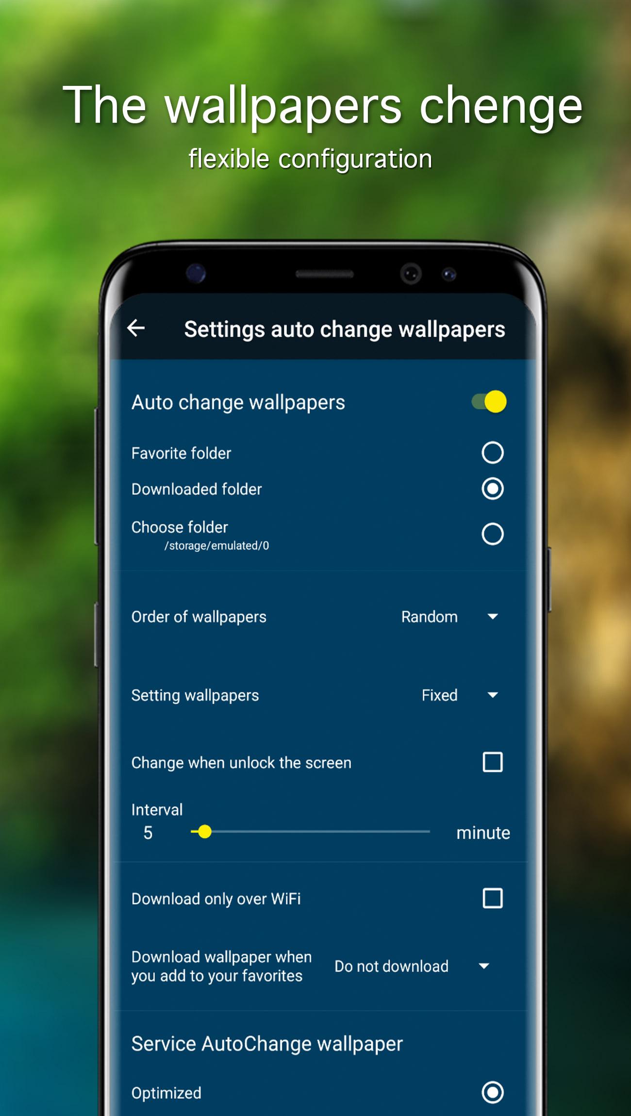 اسکرین شات 3 برنامه Waterfall Wallpapers 4K