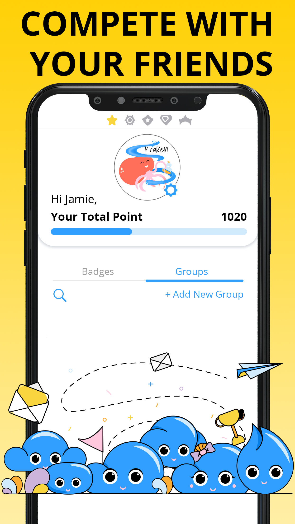 اسکرین شات 6 برنامه Water Reminder-Water Tracker