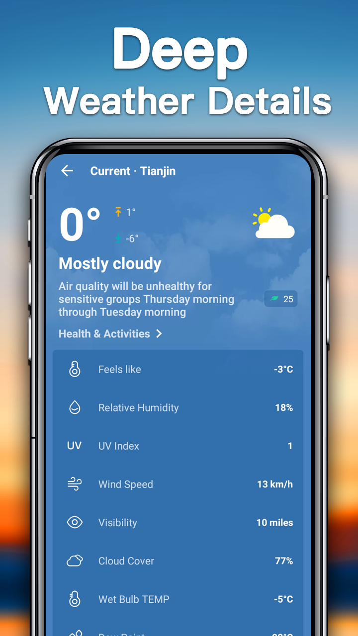اسکرین شات 6 برنامه Weather Forecast