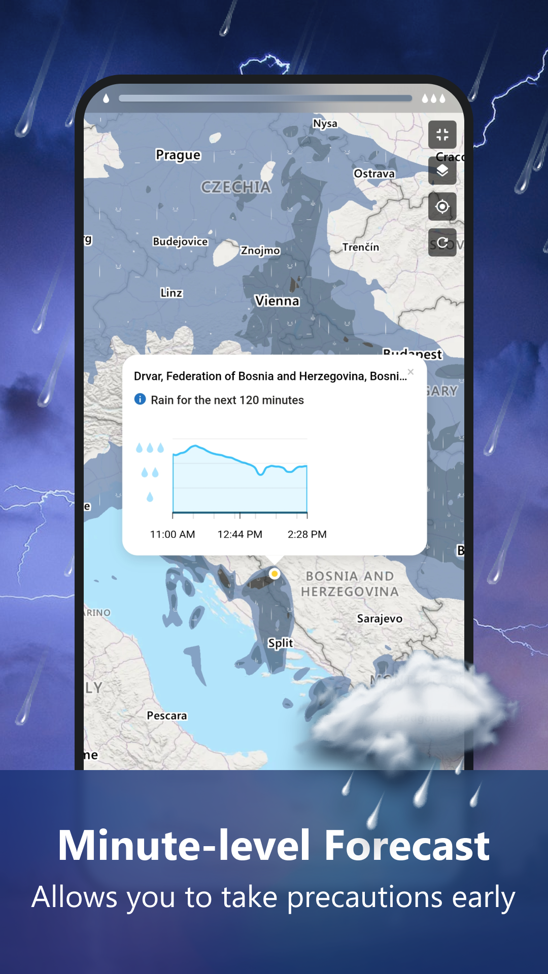 اسکرین شات 3 برنامه Weather Forecast