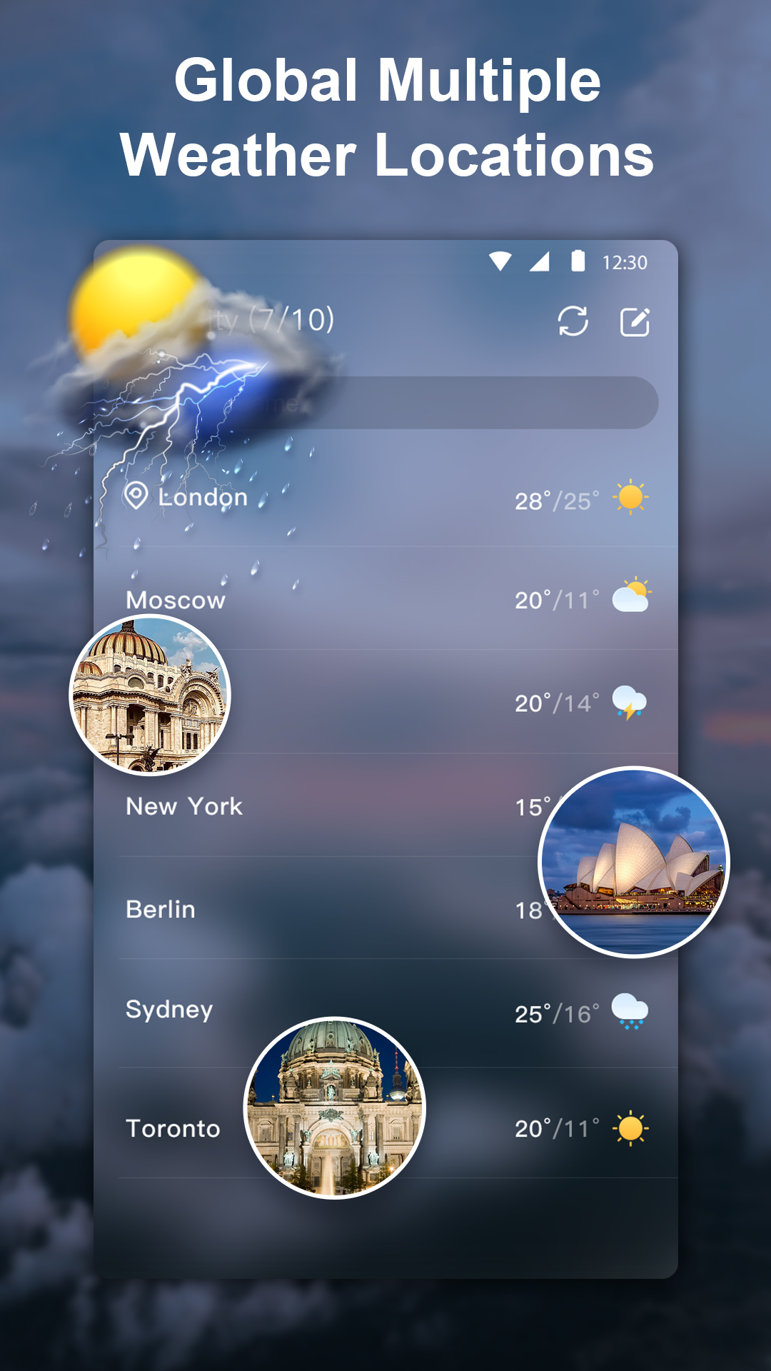 اسکرین شات 6 برنامه Weather Live: Weather Forecast