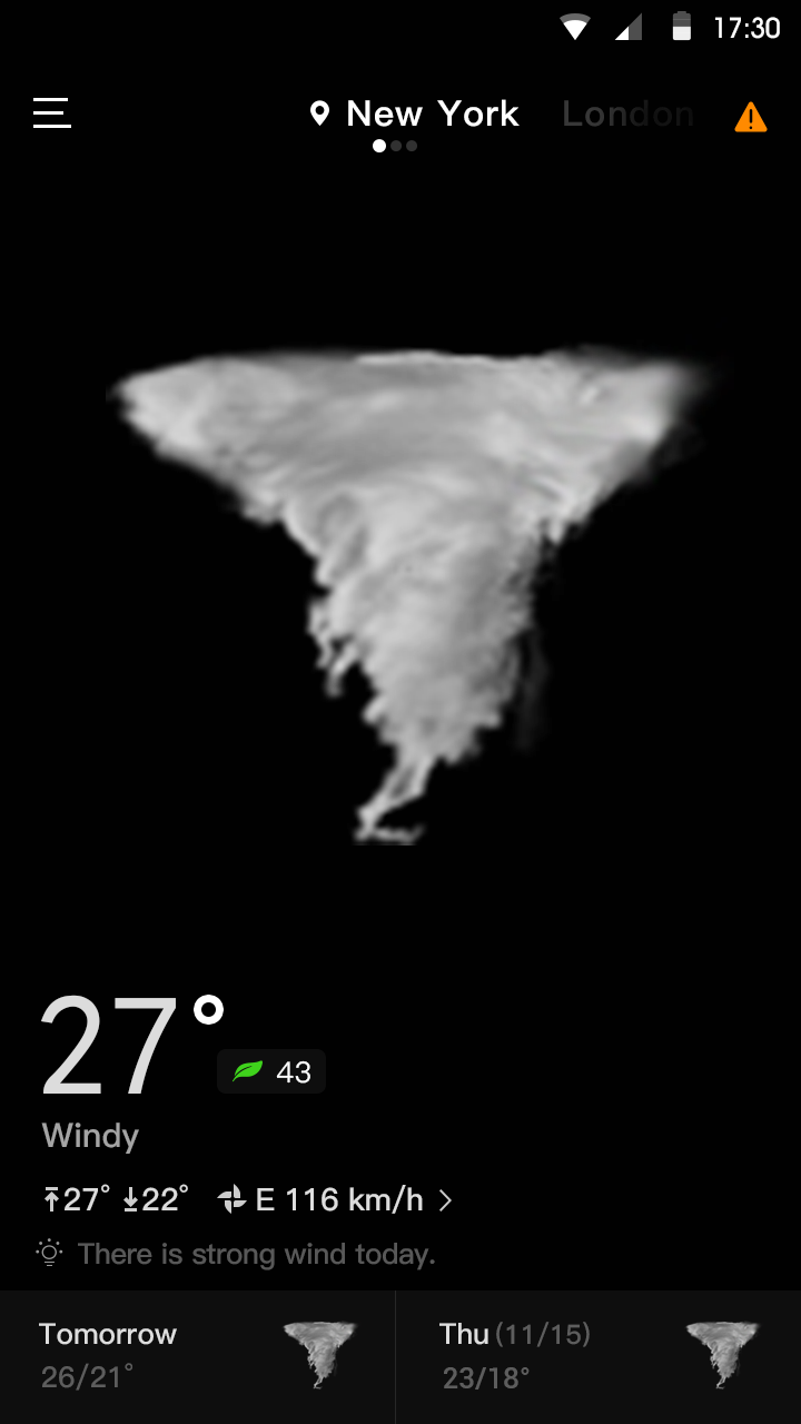 اسکرین شات 6 برنامه Live Weather & Weather Radar