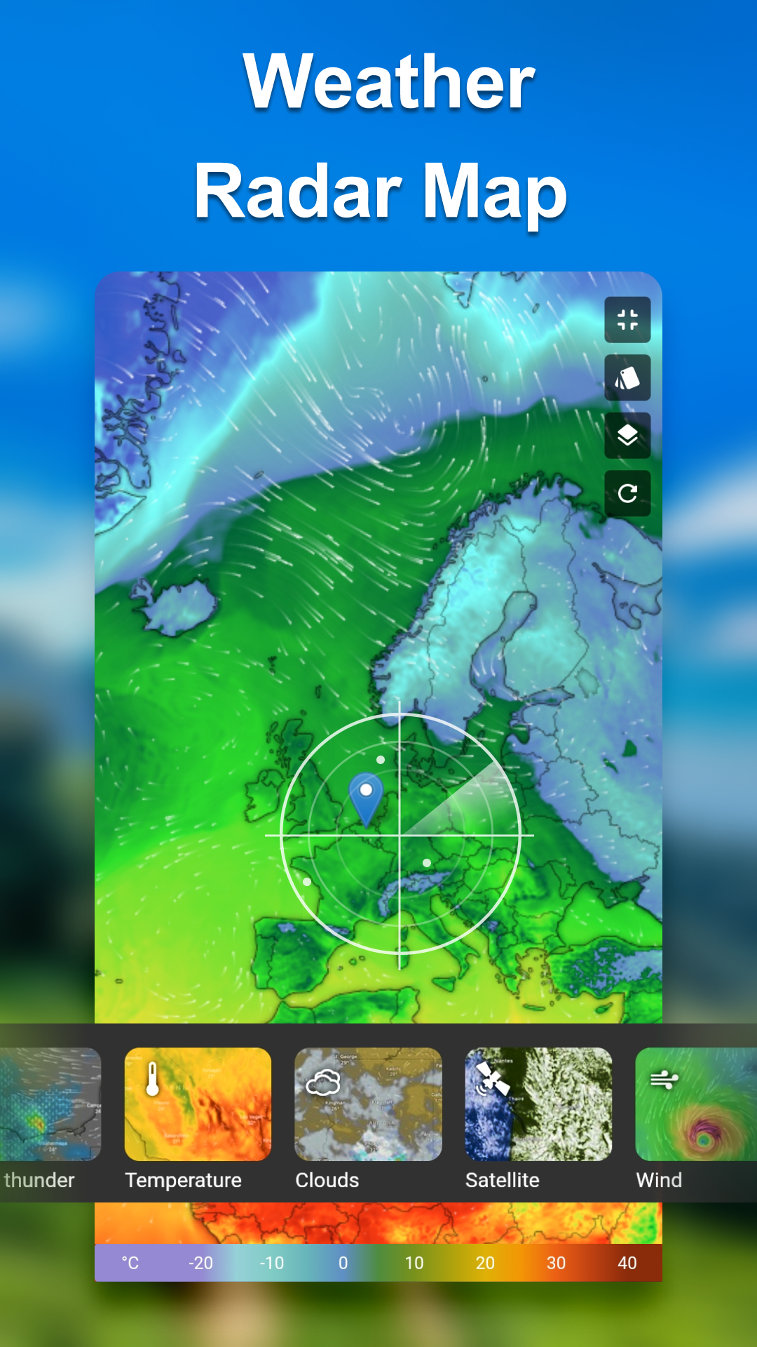 اسکرین شات 2 برنامه Weather Live: Accurate Weather