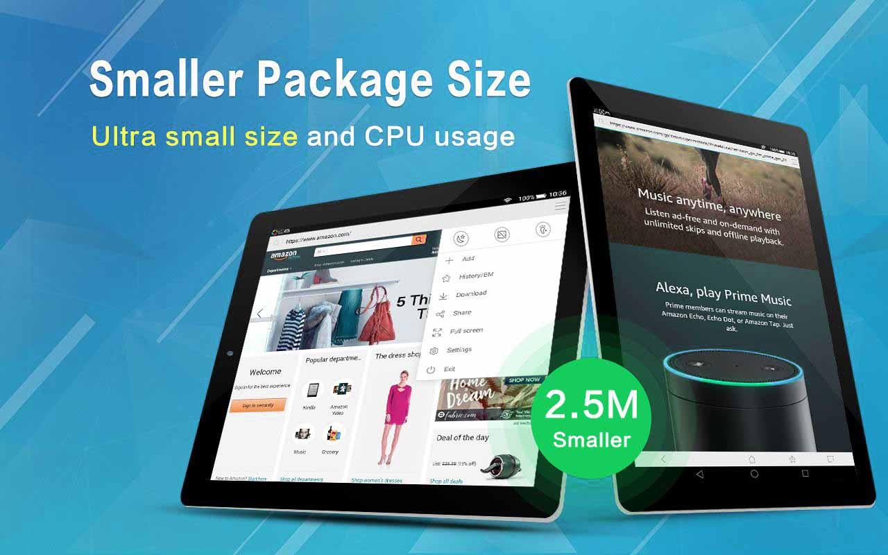 اسکرین شات 3 برنامه Web Browser ( Fast & Secure We
