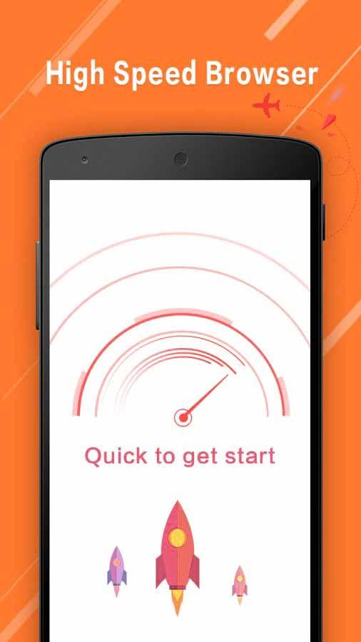 اسکرین شات 2 برنامه Web Browser ( Fast & Secure We