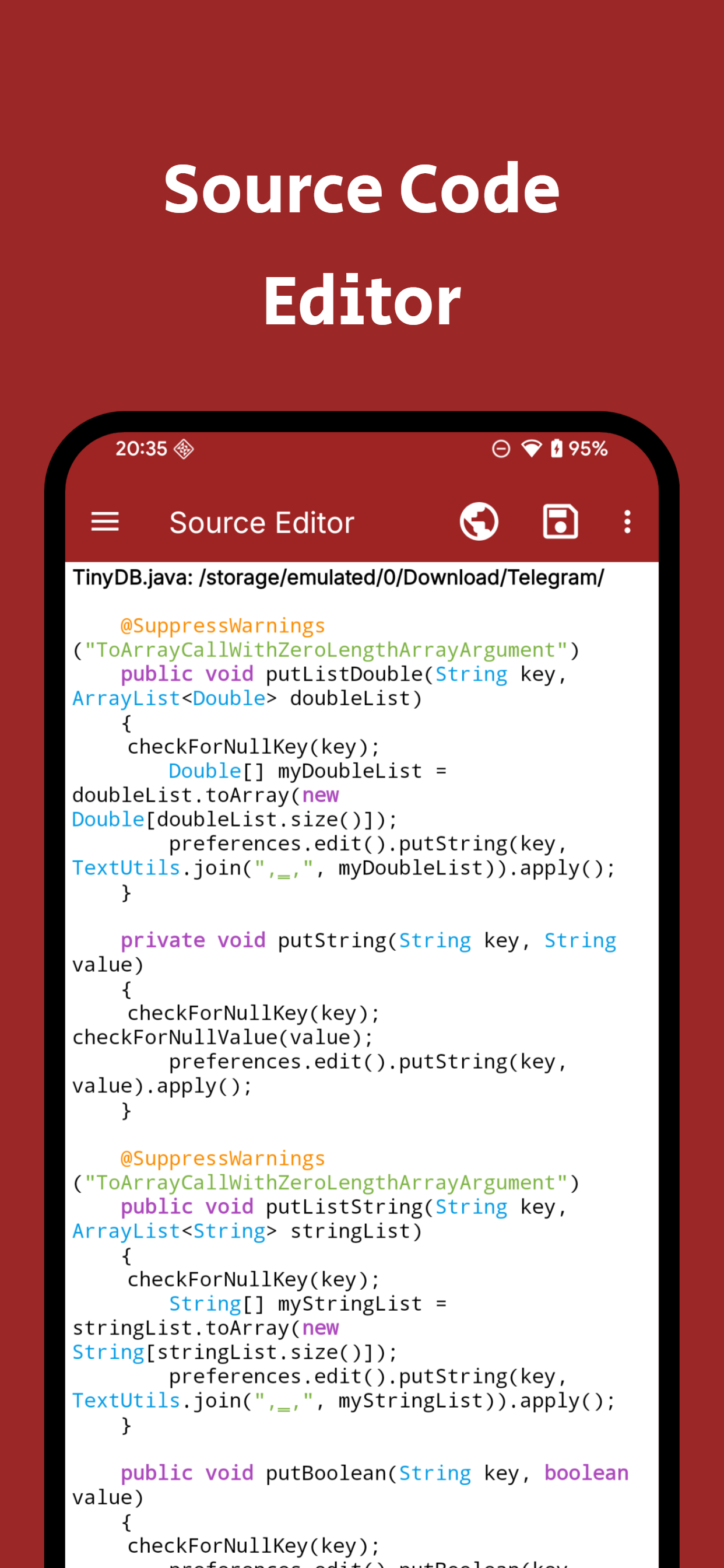 اسکرین شات 5 برنامه Web Tools