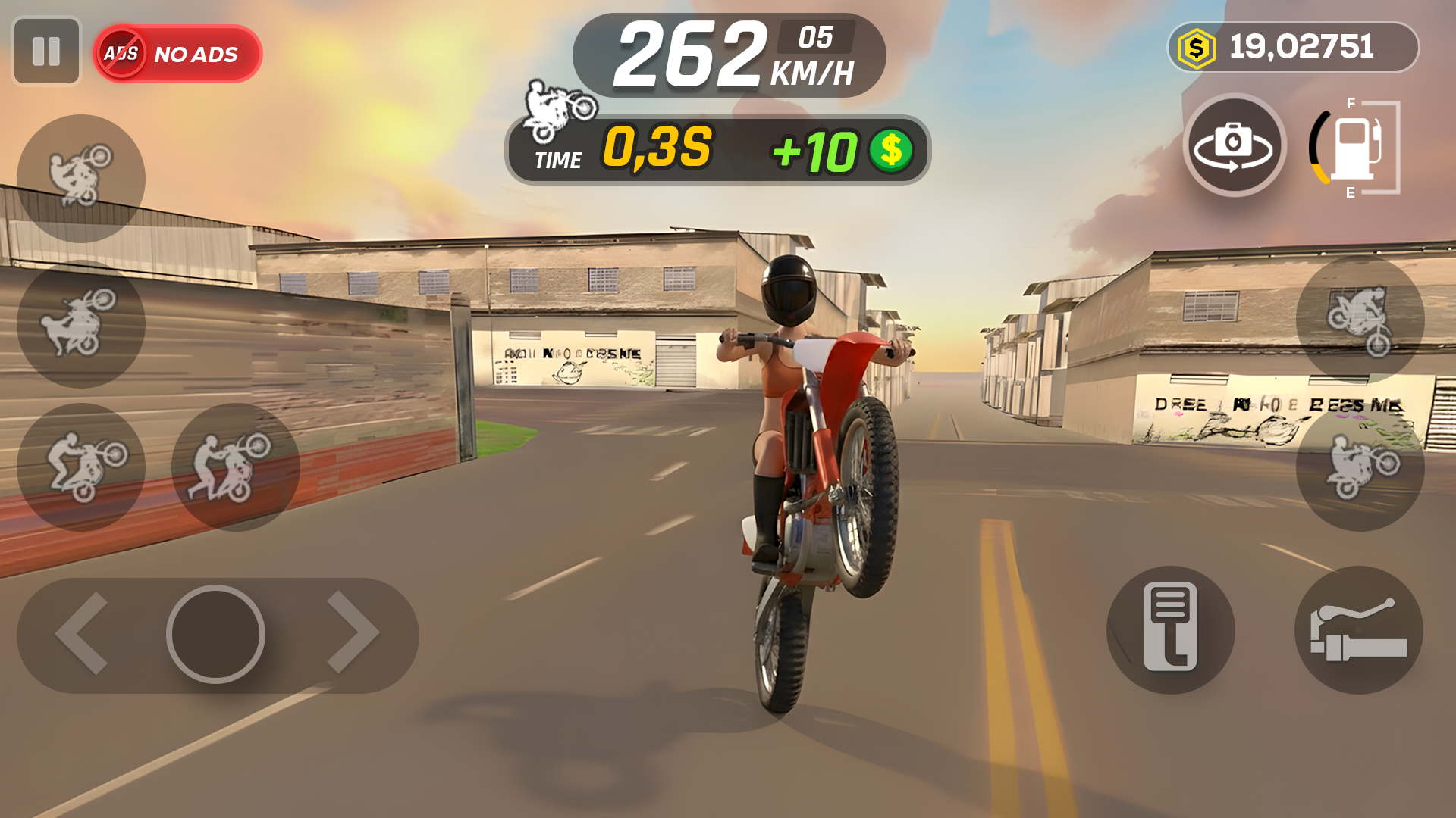 اسکرین شات 6 بازی Wheelie Master: Moto Ride 3D