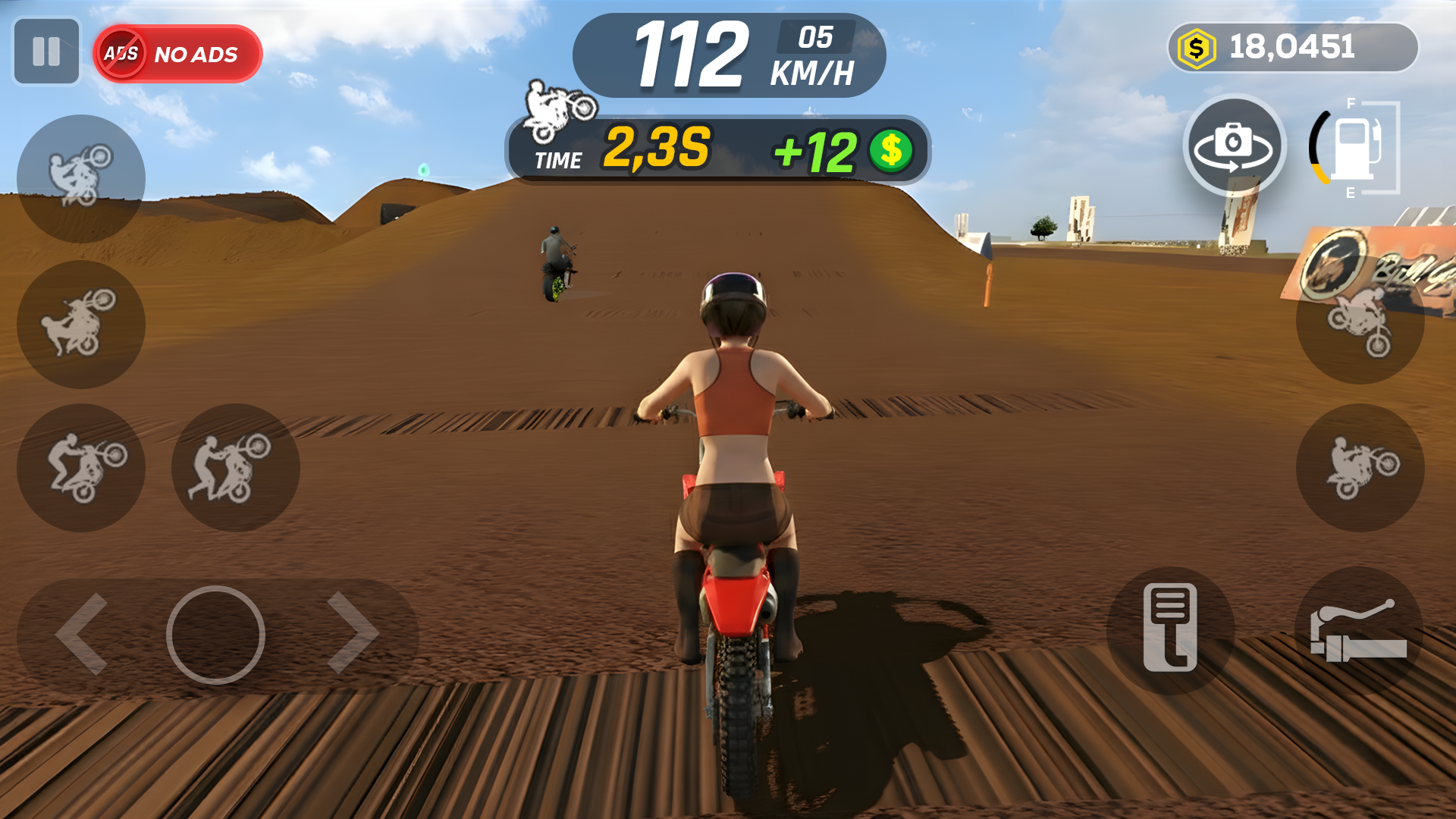 اسکرین شات 3 بازی Wheelie Master: Moto Ride 3D