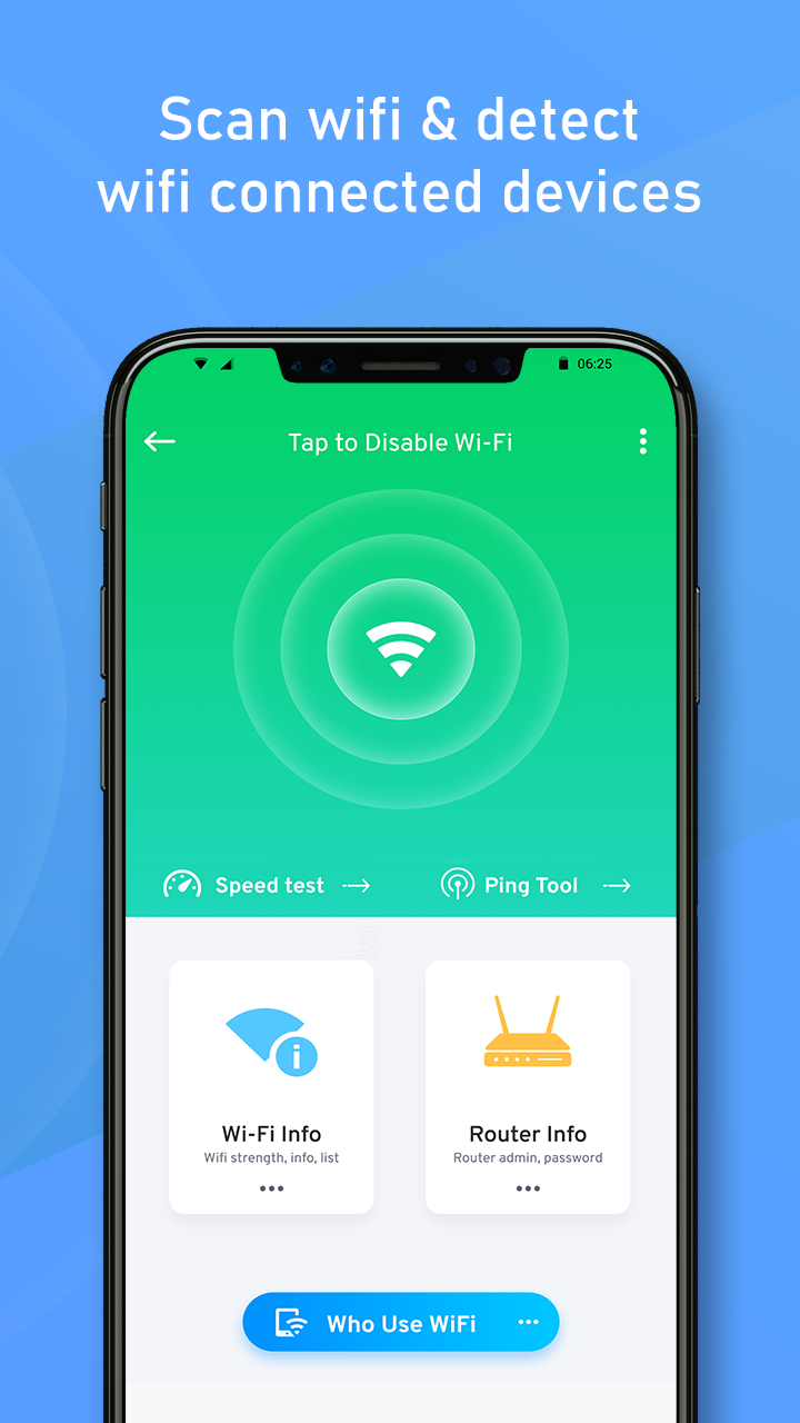 اسکرین شات برنامه WiFi Master WiFi Password 3