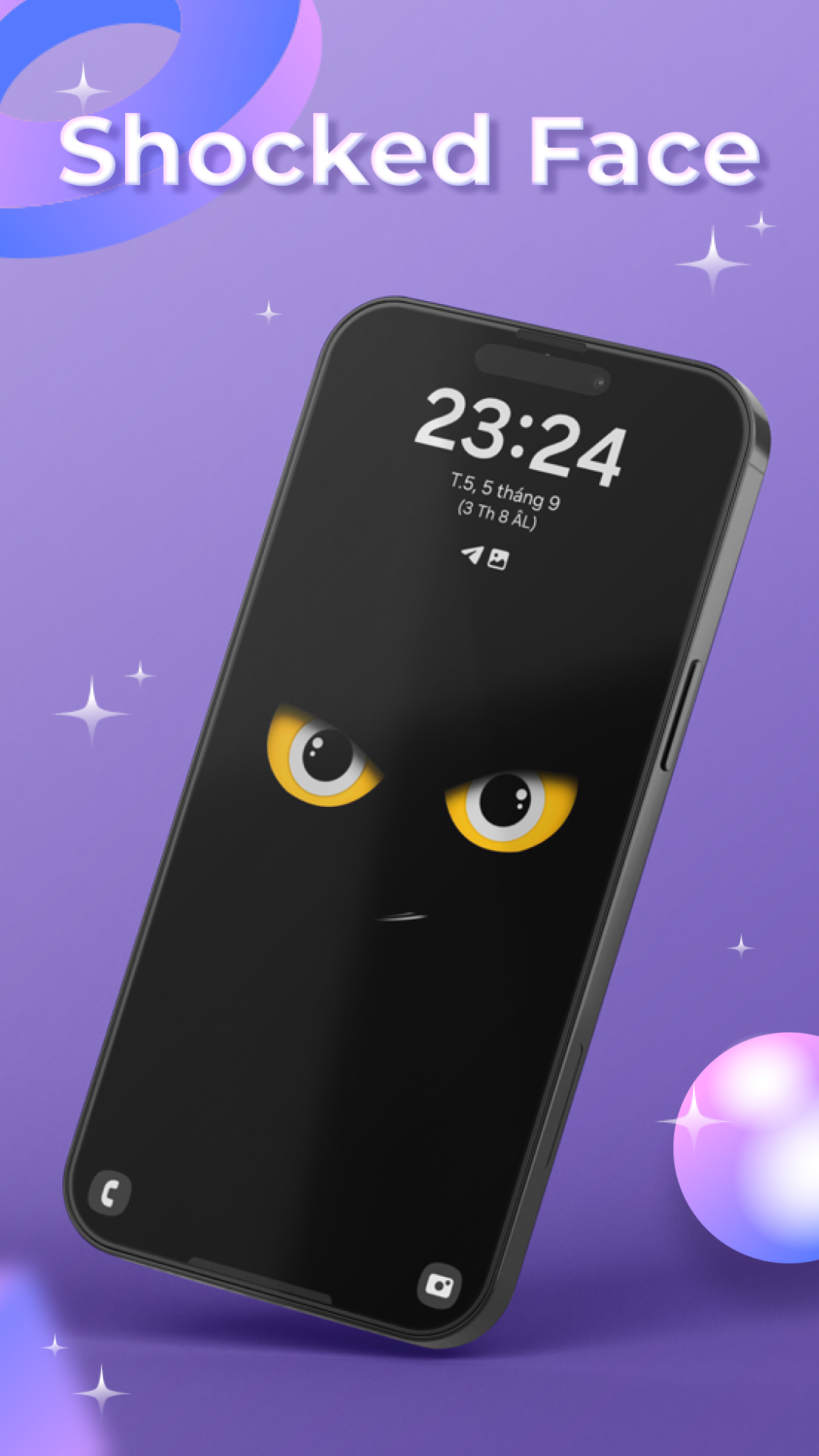 اسکرین شات 5 برنامه Silly Smiles Live Wallpaper