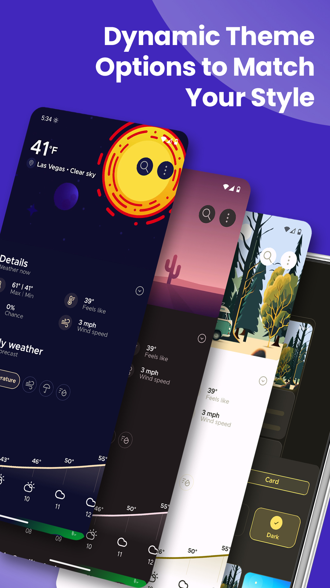اسکرین شات 7 برنامه Overdrop - Weather & Widget