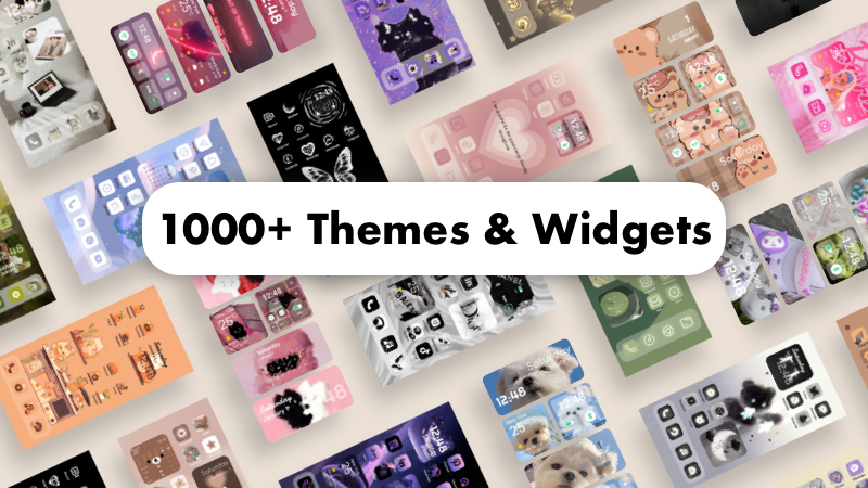 اسکرین شات 1 برنامه Widgets Art - Wallpaper, Theme