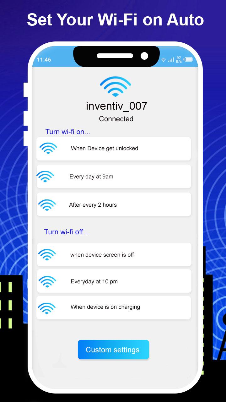 اسکرین شات 5 برنامه Show WIFI Password-wifi speed