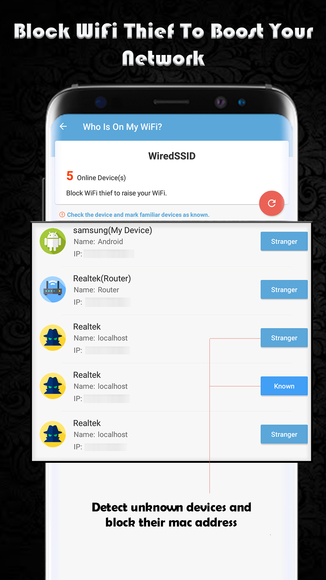 اسکرین شات 2 برنامه WiFi KiLL Pro - WiFi Analyzer
