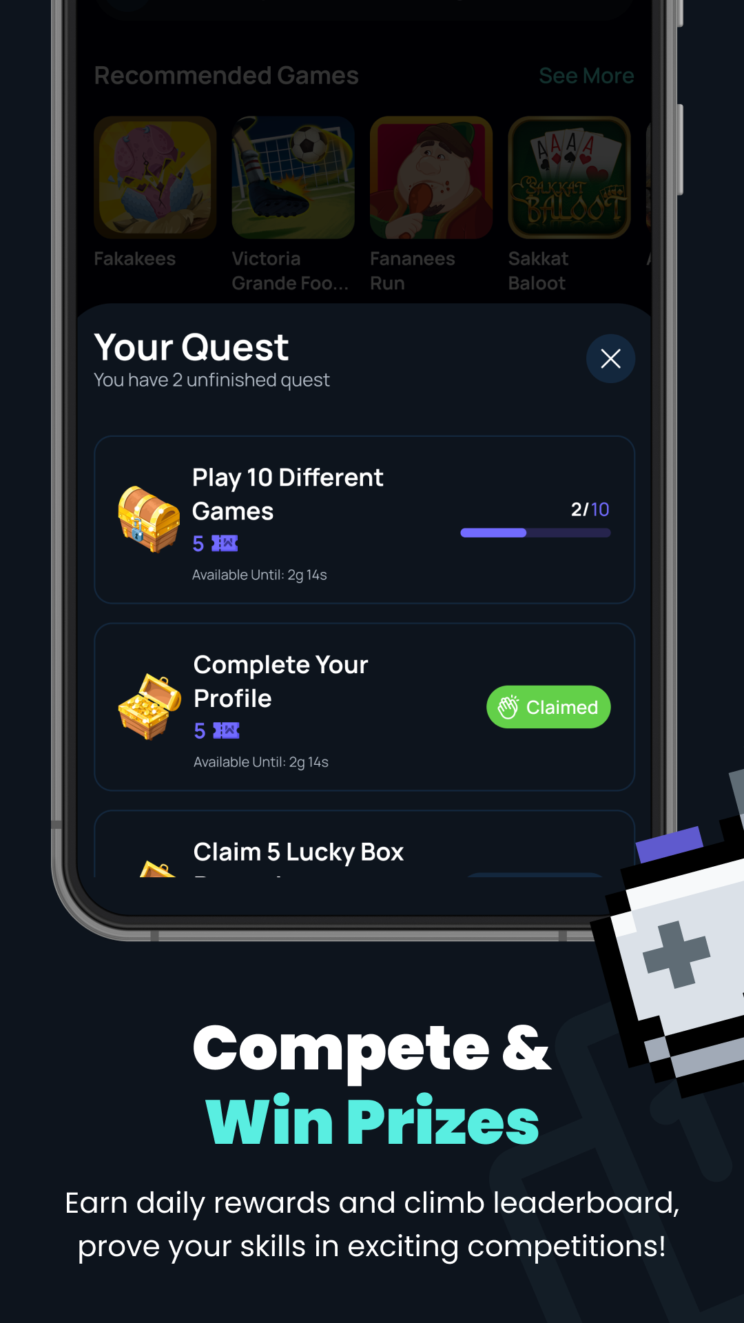 اسکرین شات 5 برنامه WIZZO Play and Win Prizes