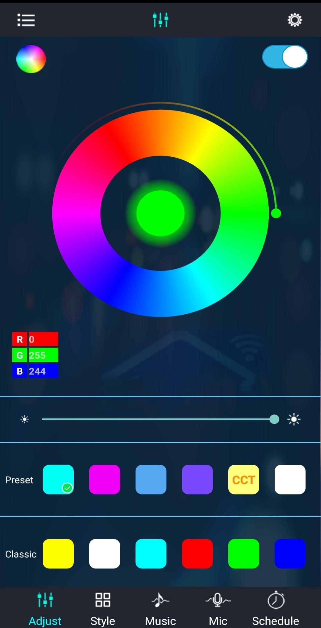 اسکرین شات 1 برنامه Magic Lantern