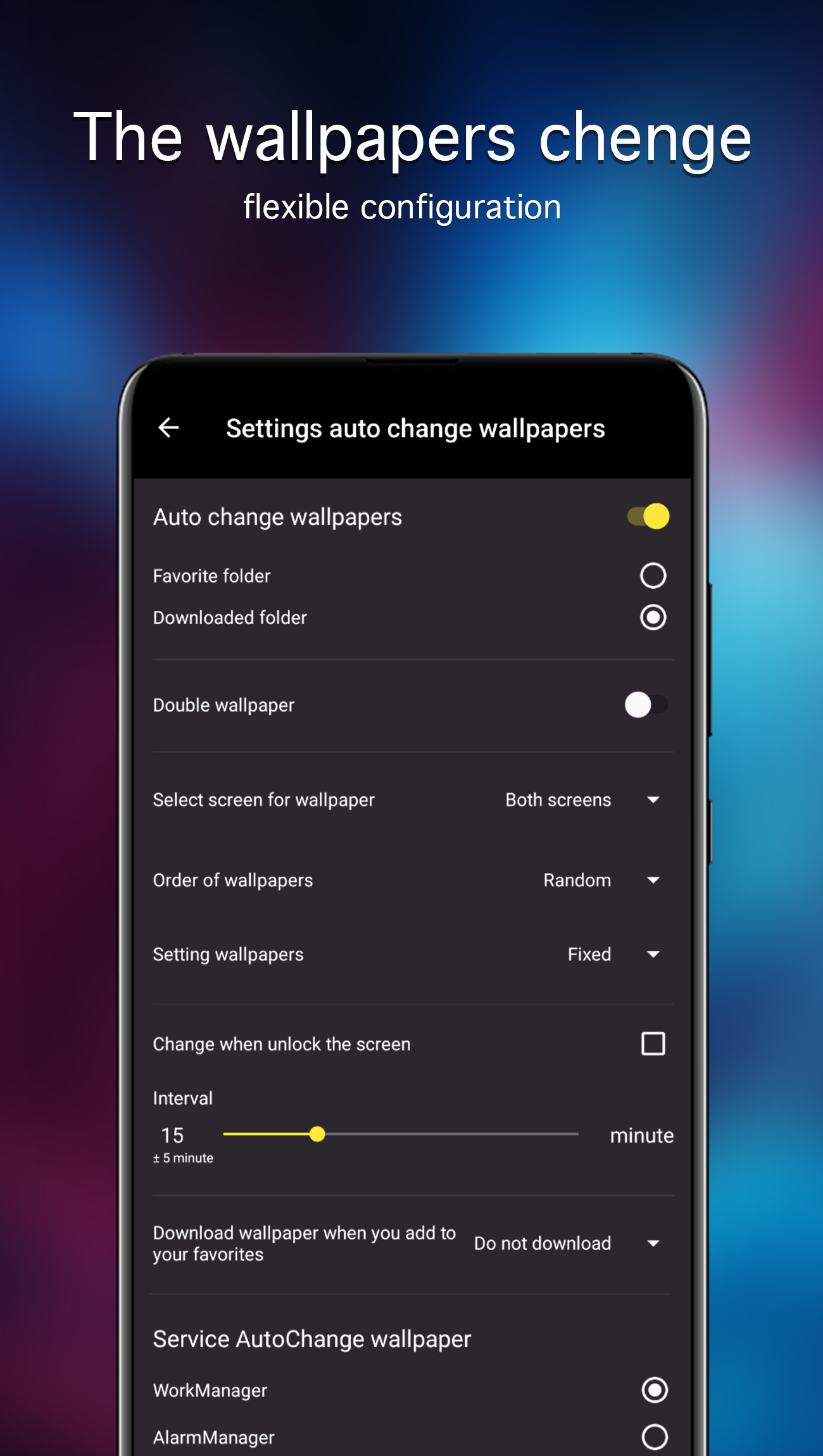 اسکرین شات 5 برنامه Wolf Wallpapers 4K