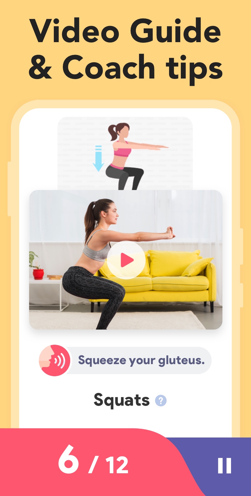 اسکرین شات 7 برنامه Workout for Women: Fit at Home