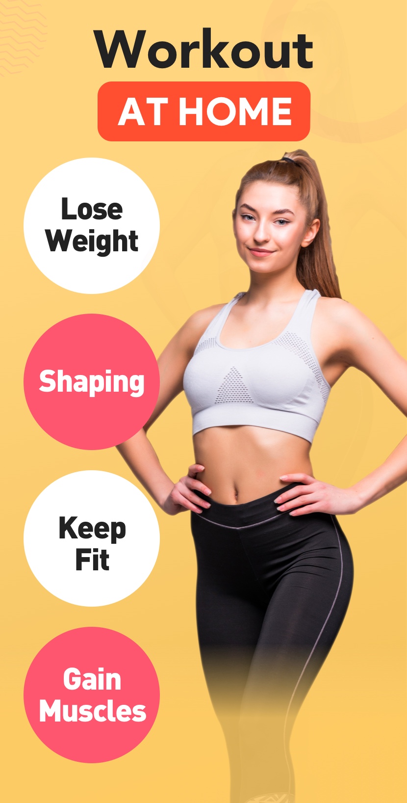 اسکرین شات 1 برنامه Workout for Women: Fit at Home