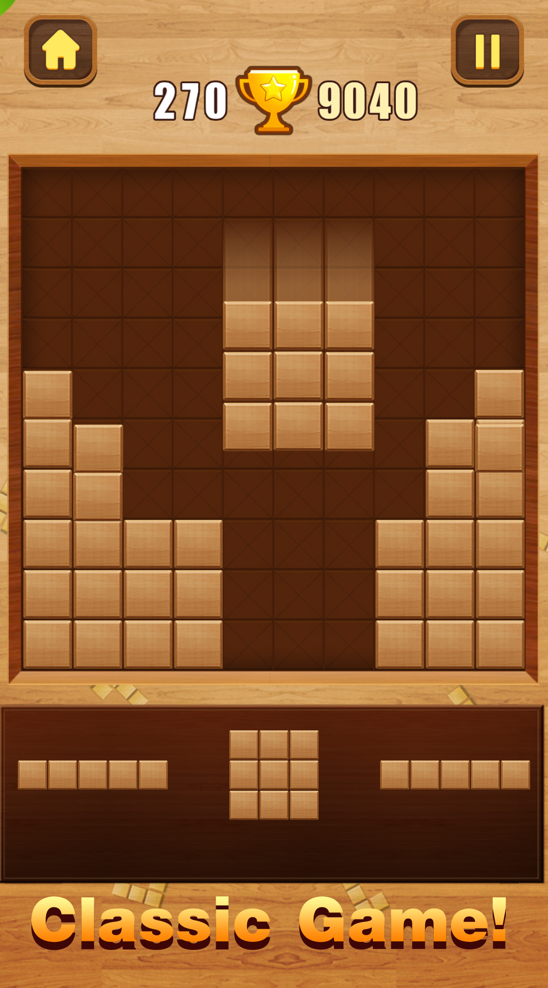 اسکرین شات 3 بازی Wood Block Puzzle