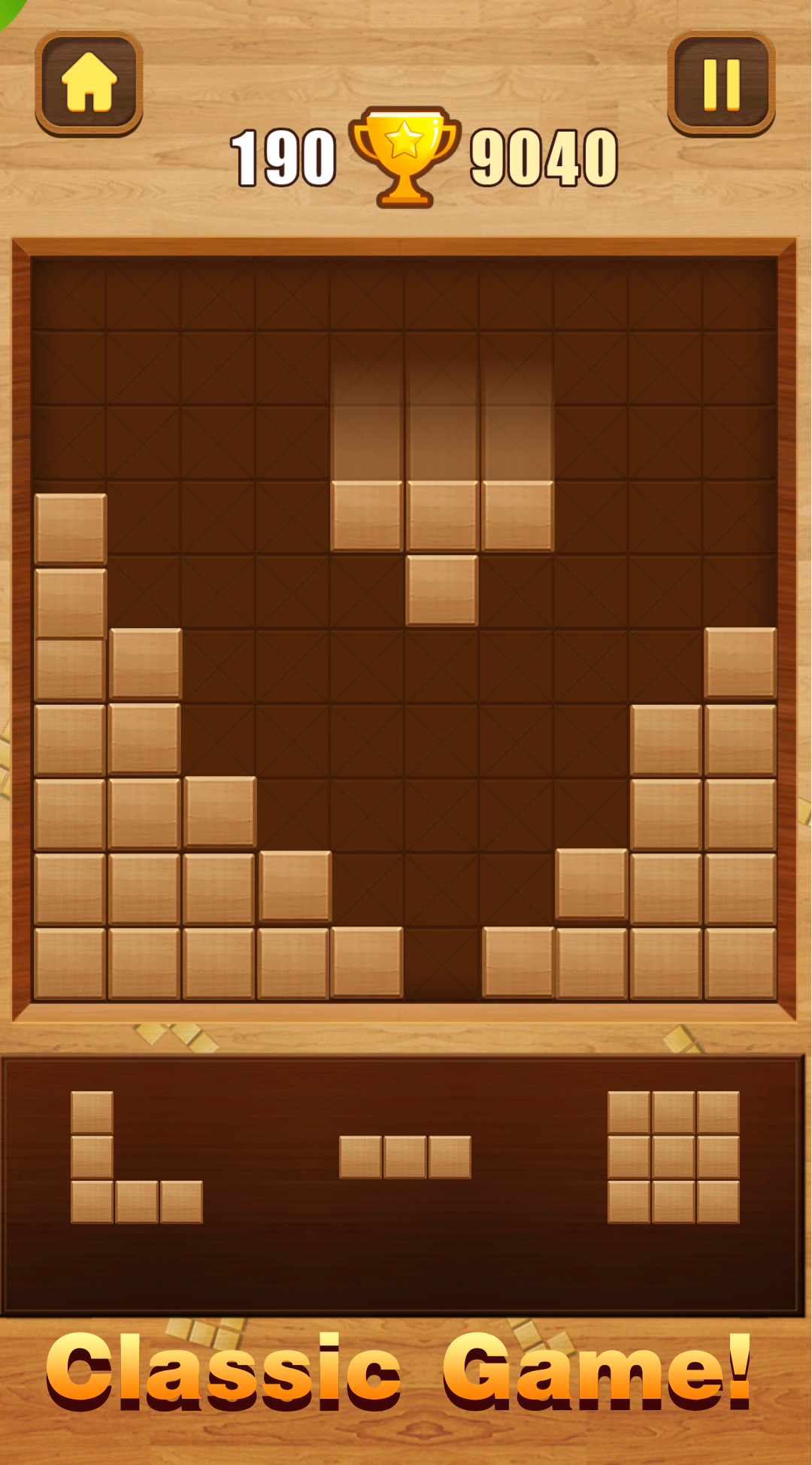 اسکرین شات 2 بازی Wood Block Puzzle