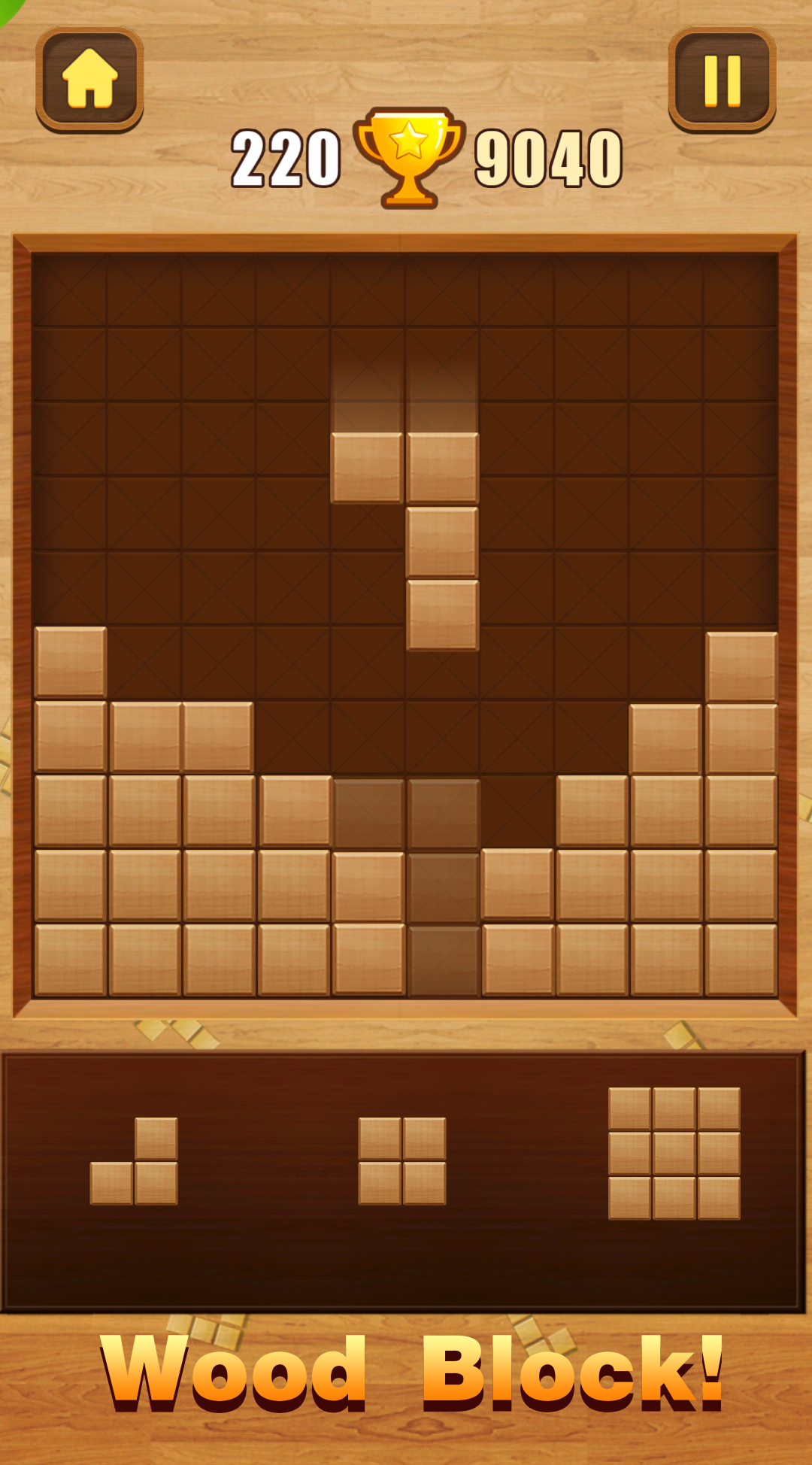 اسکرین شات 1 بازی Wood Block Puzzle