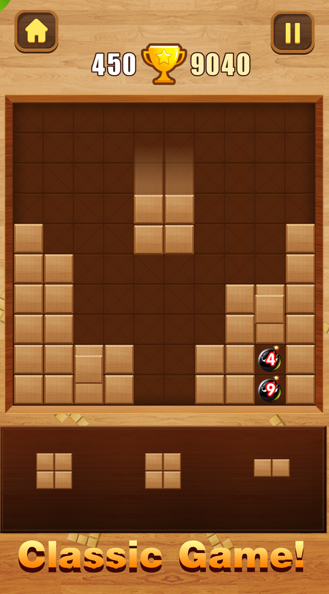 اسکرین شات 4 بازی Wood Block Puzzle