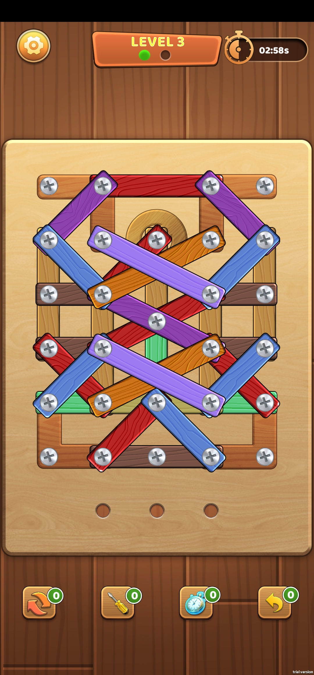 اسکرین شات 7 بازی Wood Nuts & Bolts Screw Puzzle