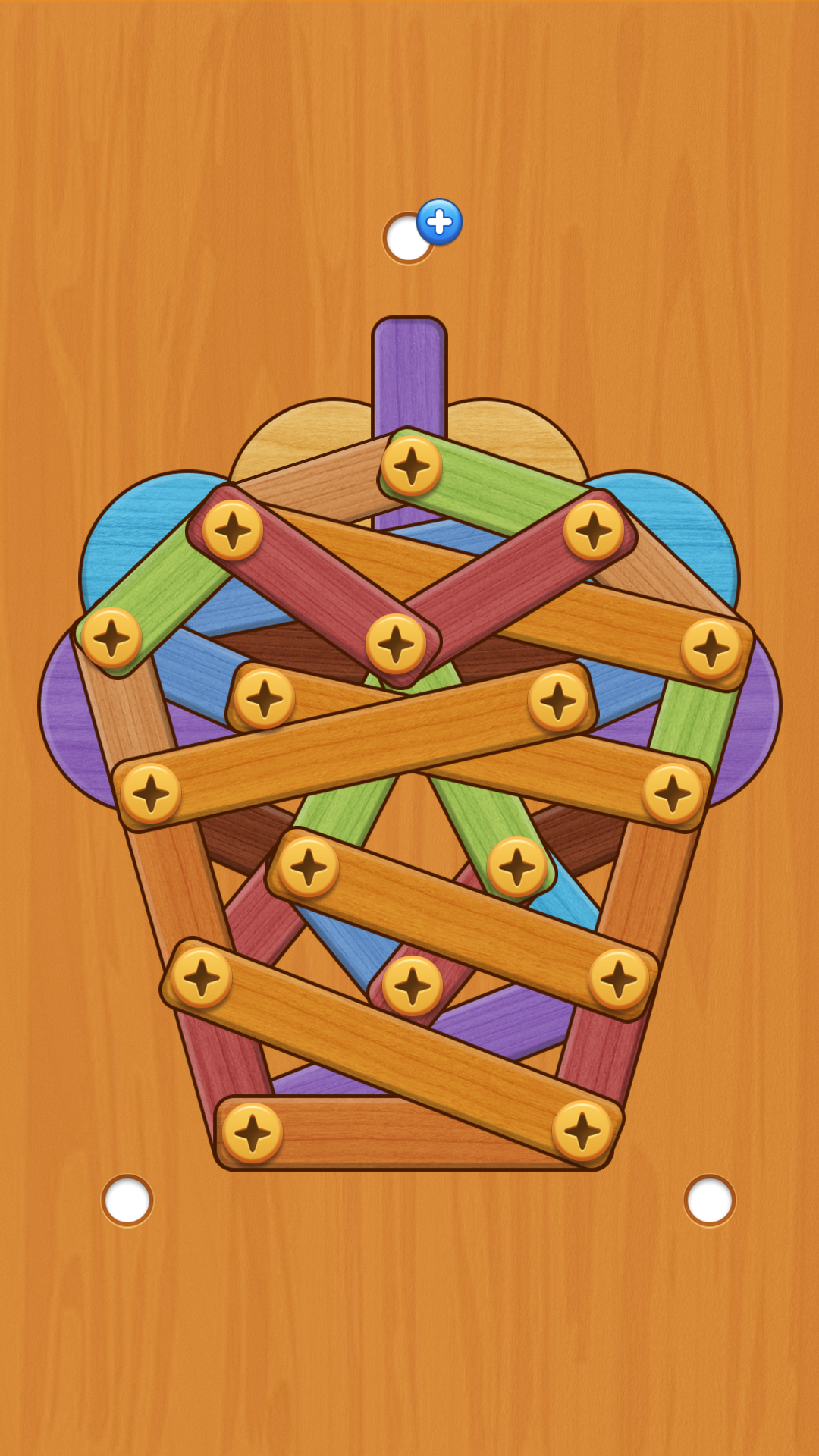 اسکرین شات 3 بازی Wood Screw: Nuts & Bolts